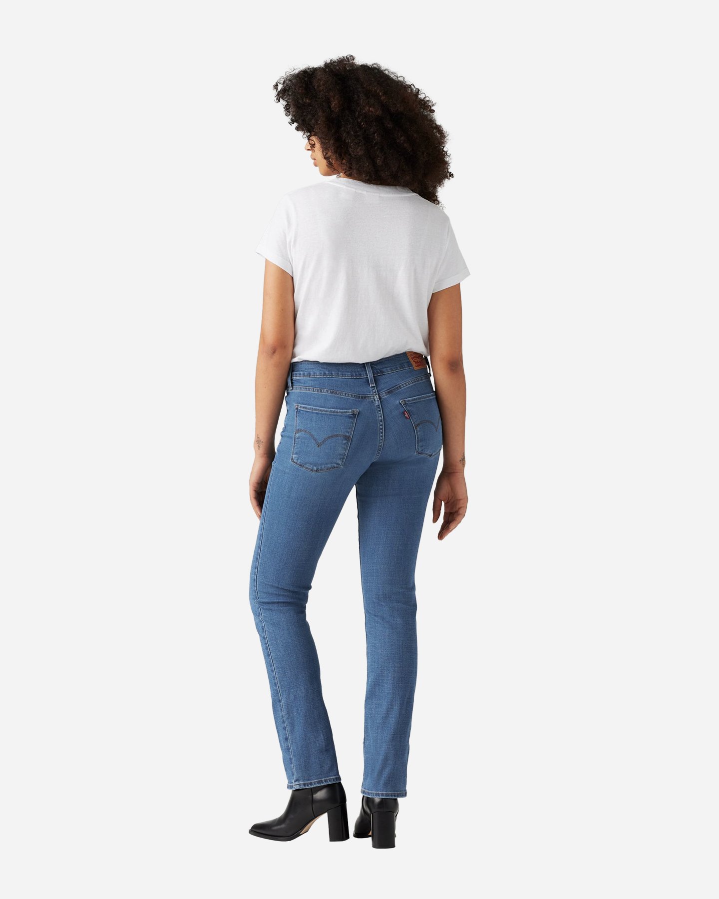 Jeans LEVI'S SHAPING STRAIGHT 314 L32 W - Blu - 3 | Cisalfa Sport