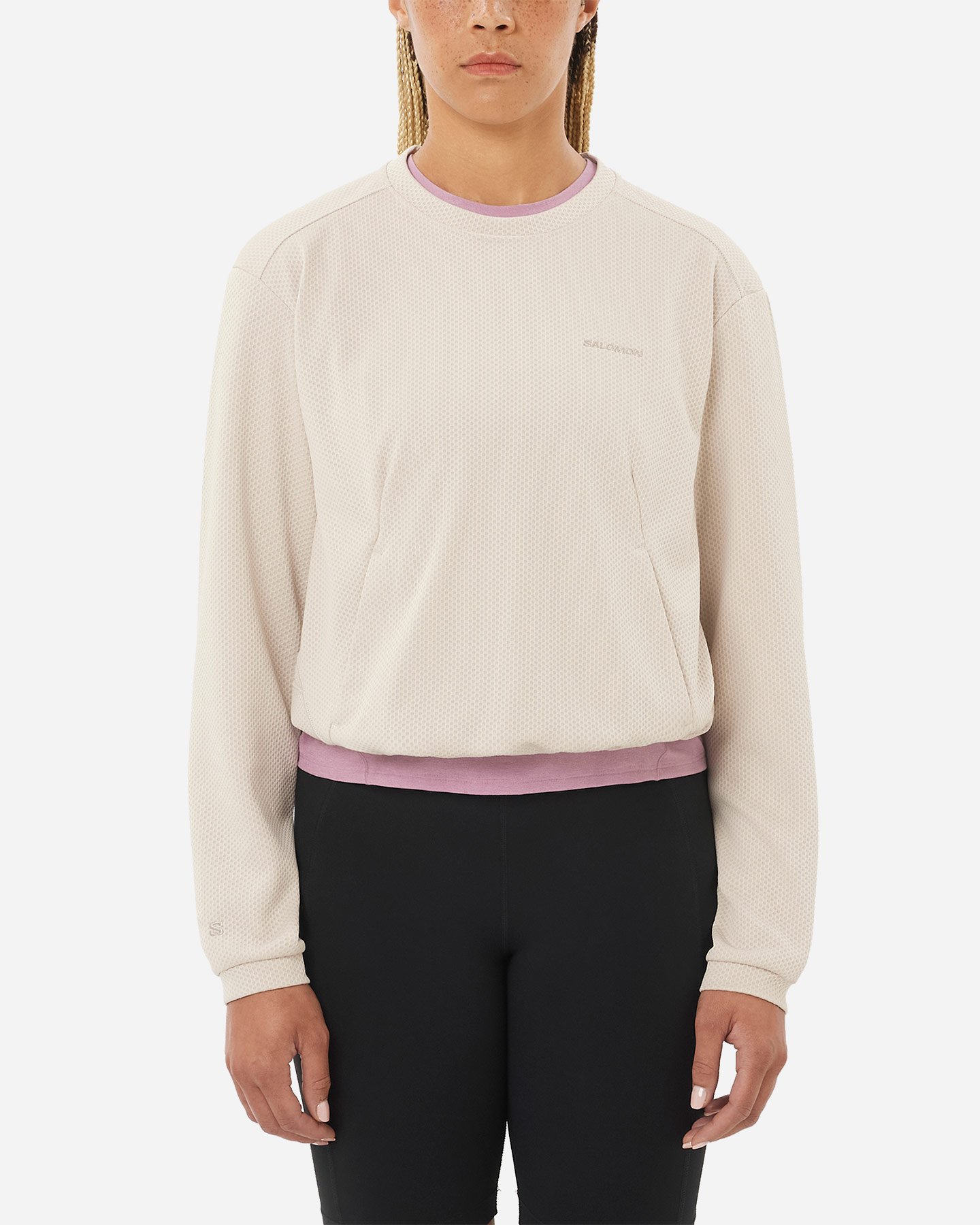 Pile SALOMON MOTOMESH W - Bianco - 1 | Cisalfa Sport