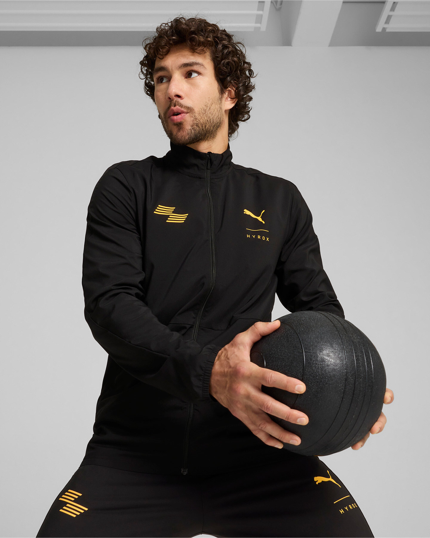 Felpa training PUMA HYROX RUN FAVORITE M - Nero - 2 | Cisalfa Sport