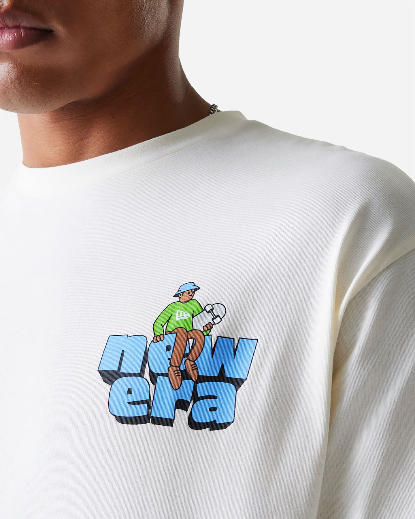 T-shirt NEW ERA GRAPHIC M - Bianco - 4 | Cisalfa Sport