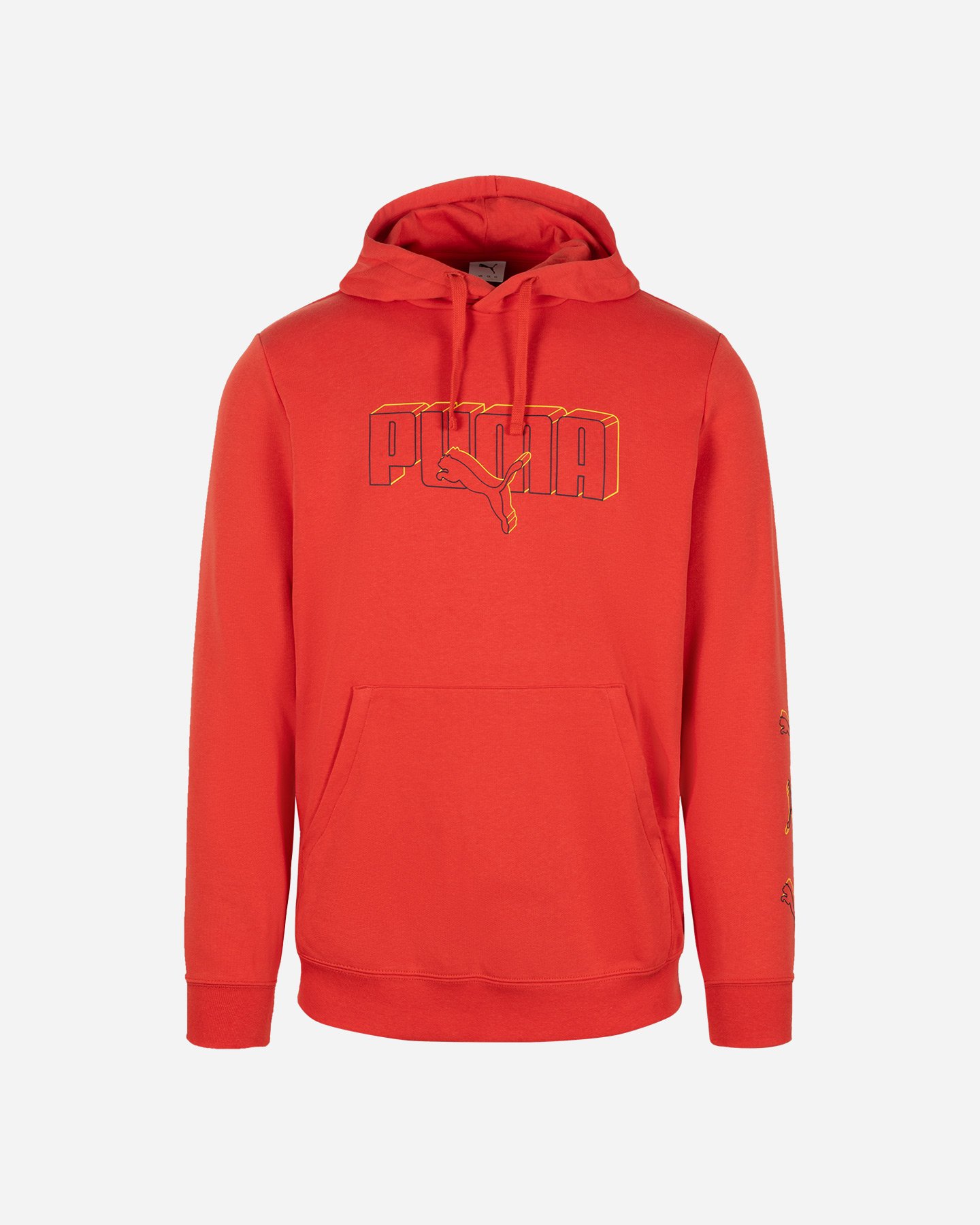 Felpa PUMA LOGO LAB M - Rosso - 0 | Cisalfa Sport