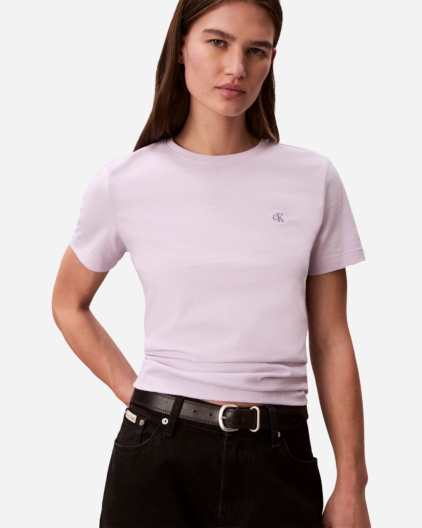 T-shirt CALVIN KLEIN JEANS MONOGRAM W - Lilla - 4 | Cisalfa Sport