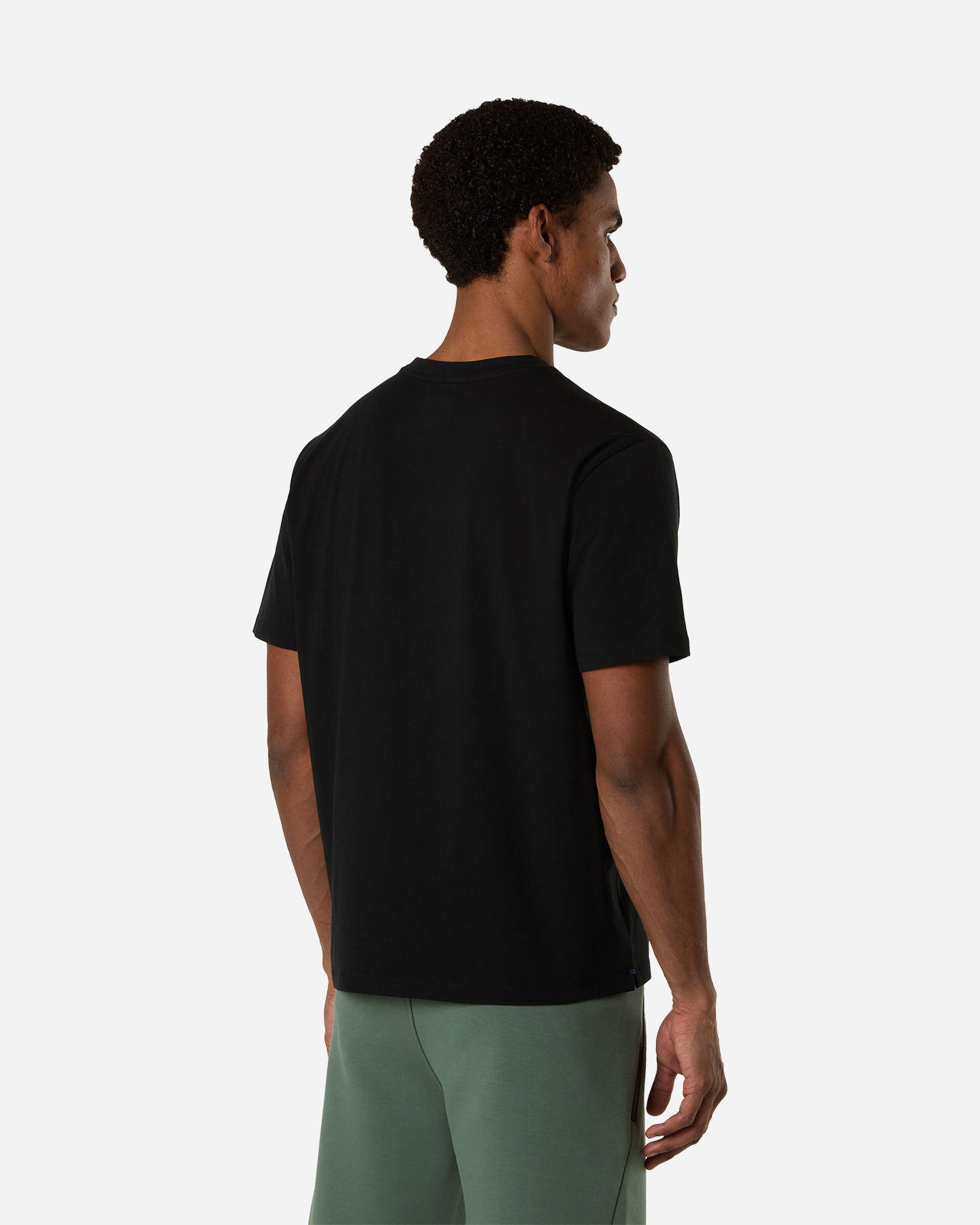 T-shirt NORTH SAILS LINEAR LOGO M - Nero - 2 | Cisalfa Sport