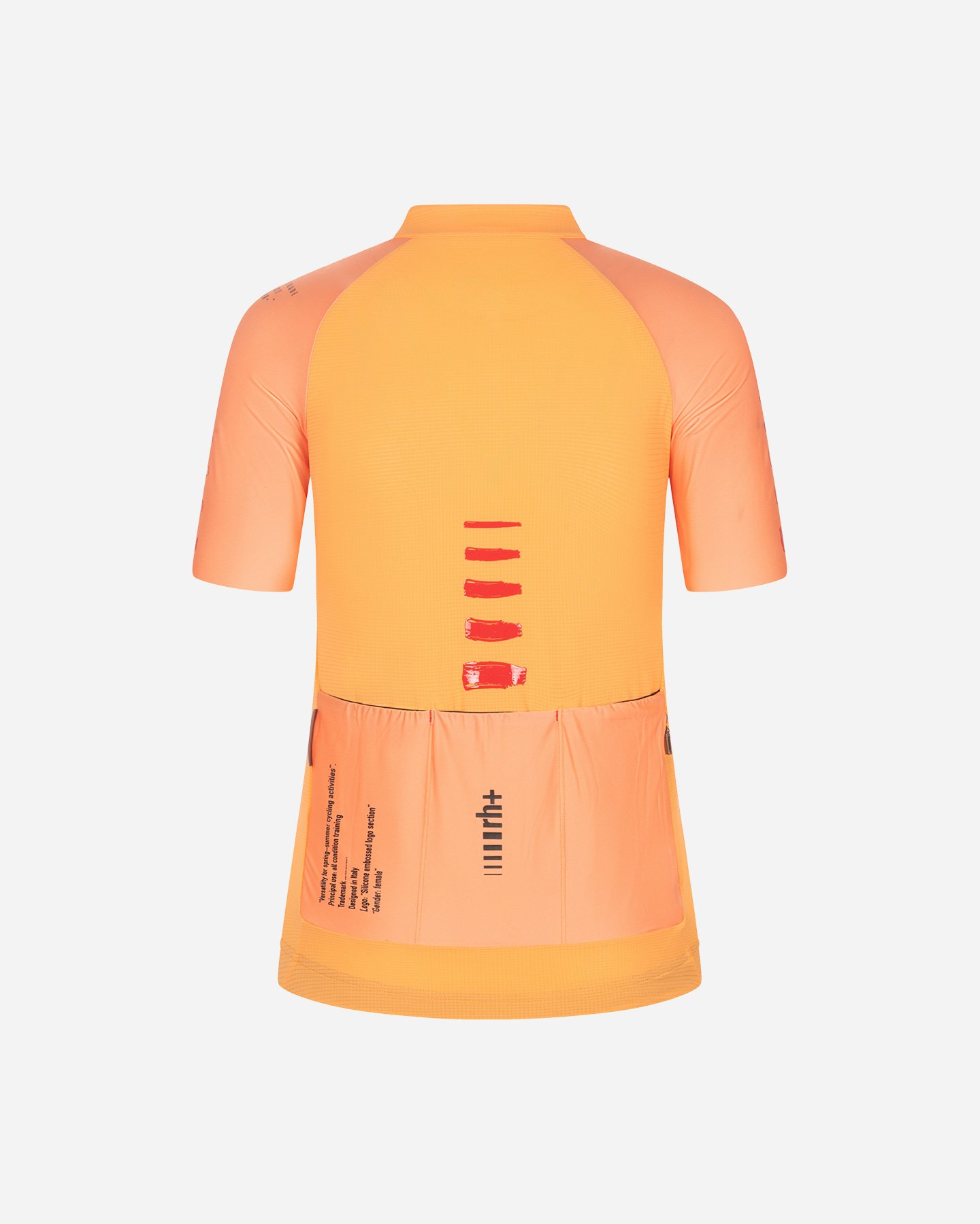 Maglia ciclismo RH+ ARIES W - Arancione - 1 | Cisalfa Sport