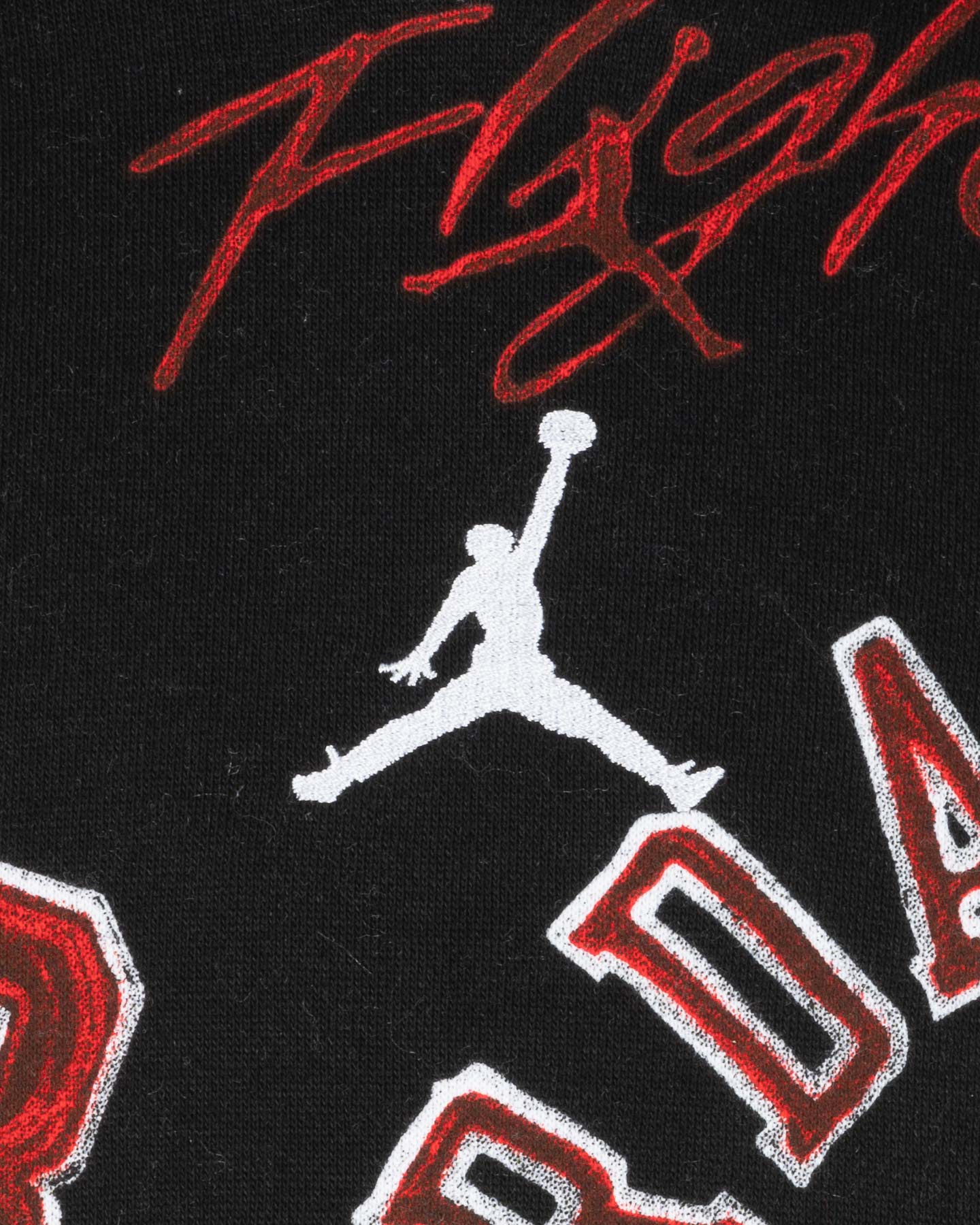 Felpa NIKE JORDAN ALL OVER PRINTED JR - Nero - 2 | Cisalfa Sport