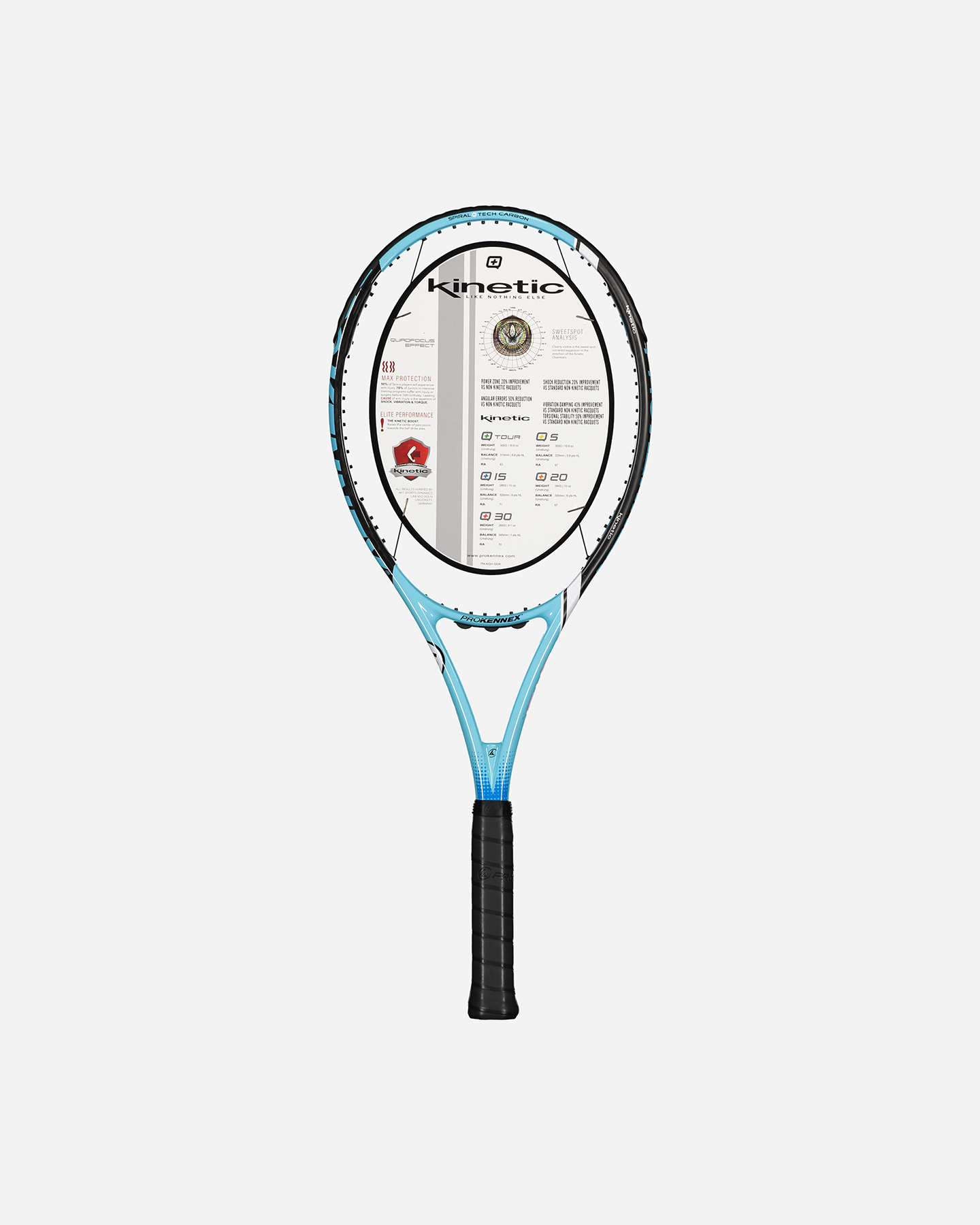 Telaio tennis PRO KENNEX Q+ 15 PRO  - Color mix - 1 | Cisalfa Sport