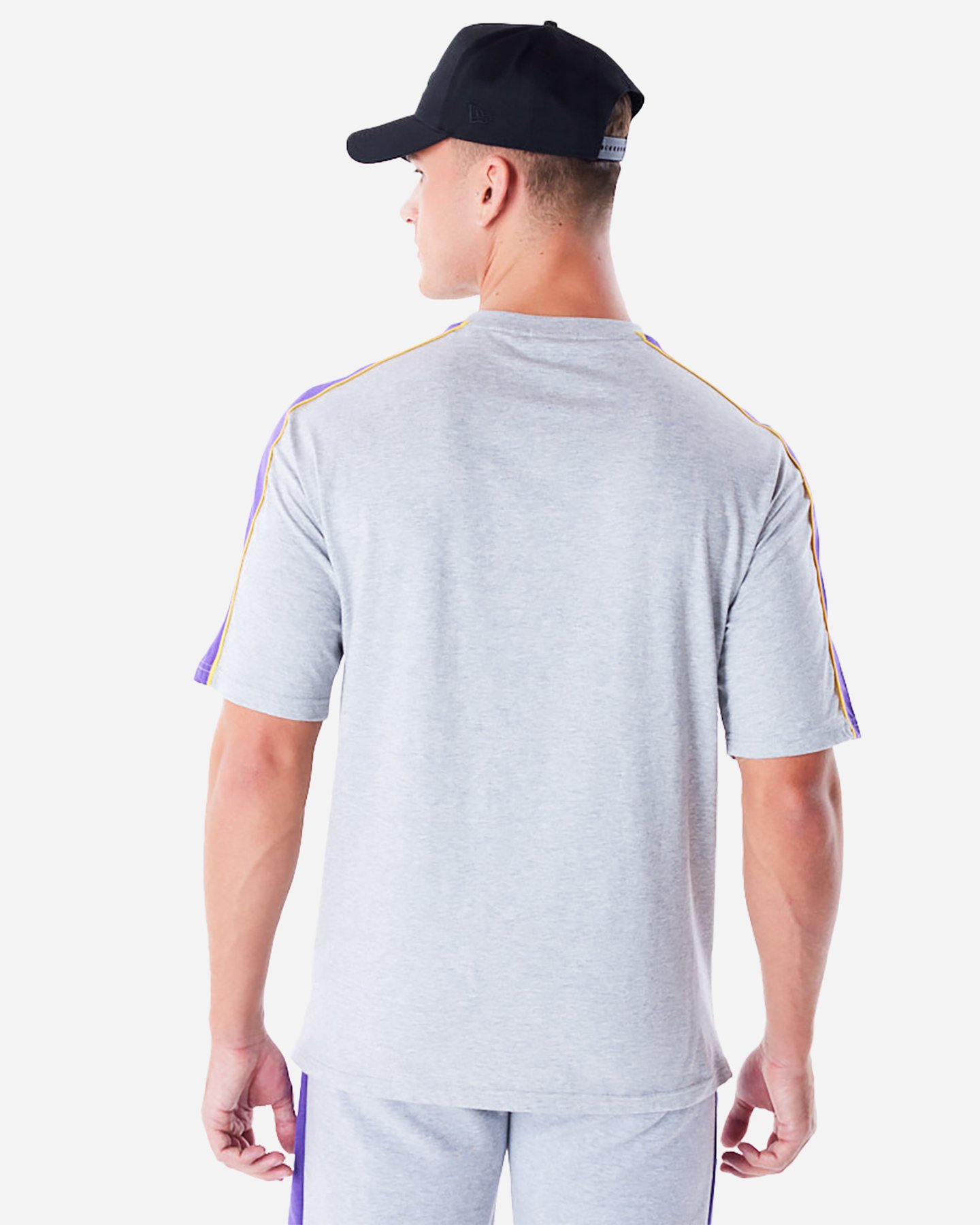 Abbigliamento basket NEW ERA PANEL OS LAKERS M - Grigio - 1 | Cisalfa Sport