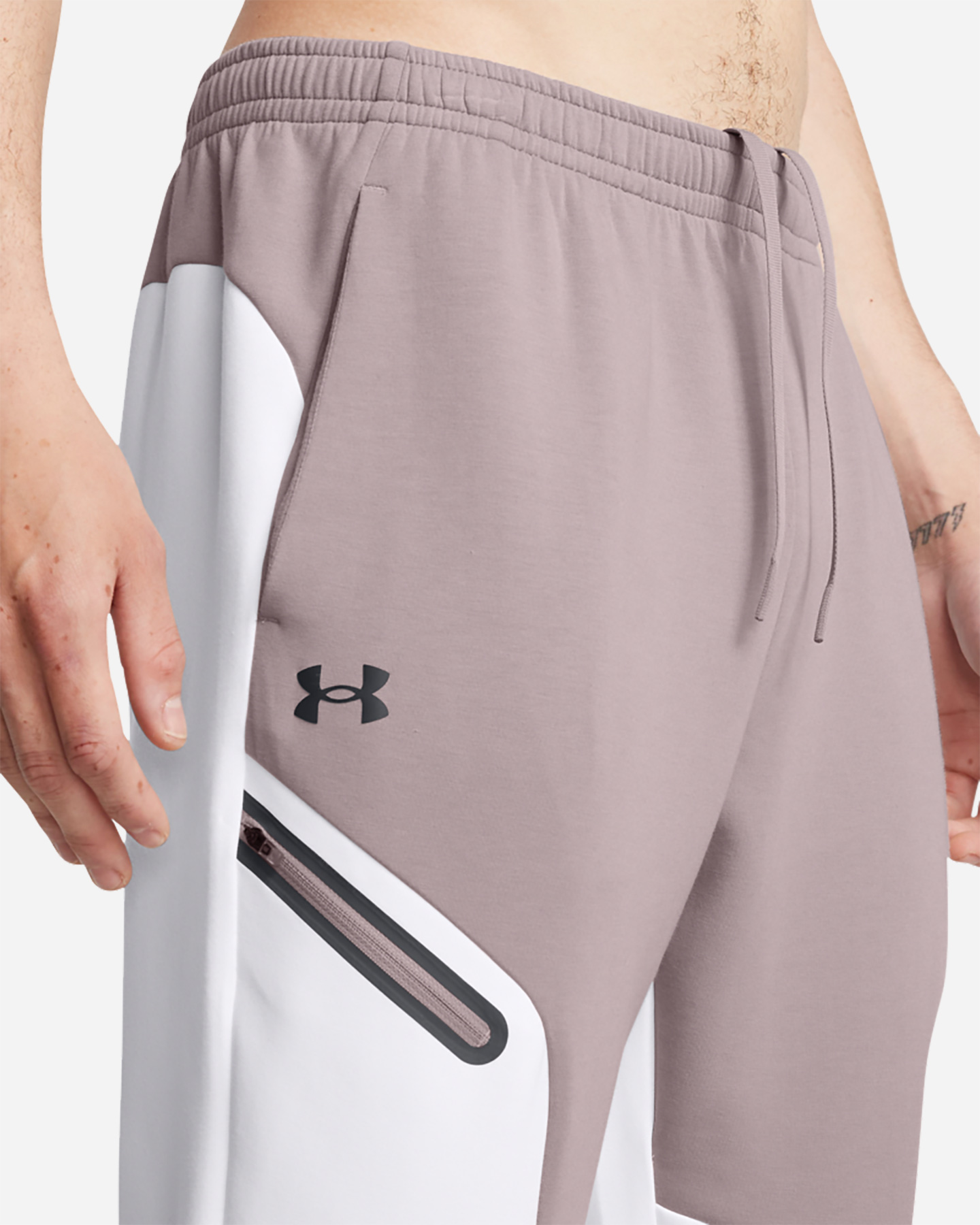 Pantalone UNDER ARMOUR UNSTOPPABLE M - Bianco - 3 | Cisalfa Sport