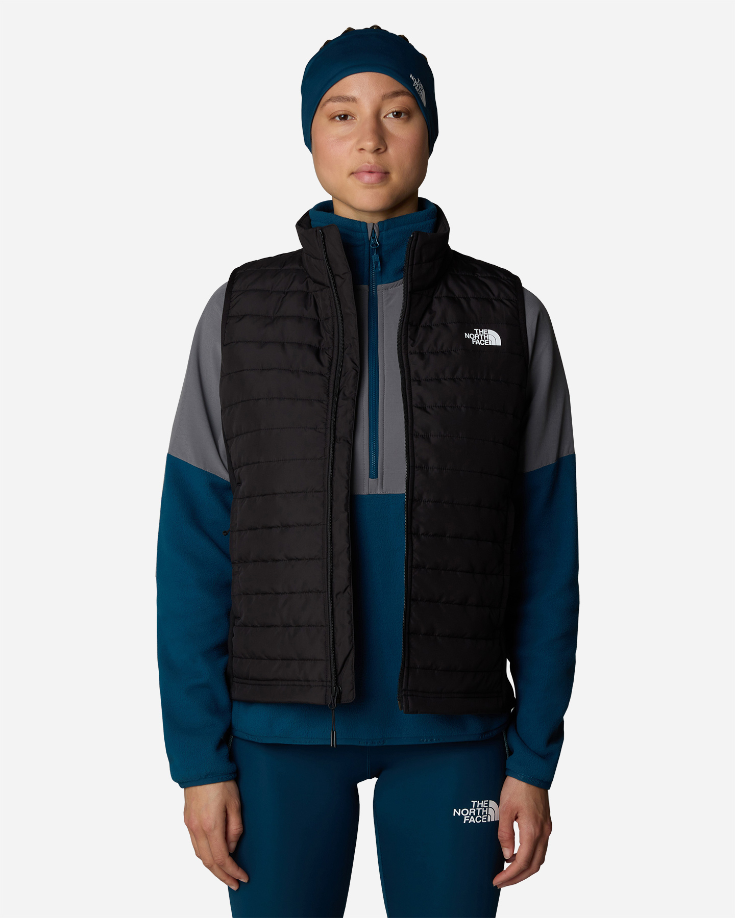 Gilet THE NORTH FACE CANYONLANDS HYBRID W - Nero - 3 | Cisalfa Sport