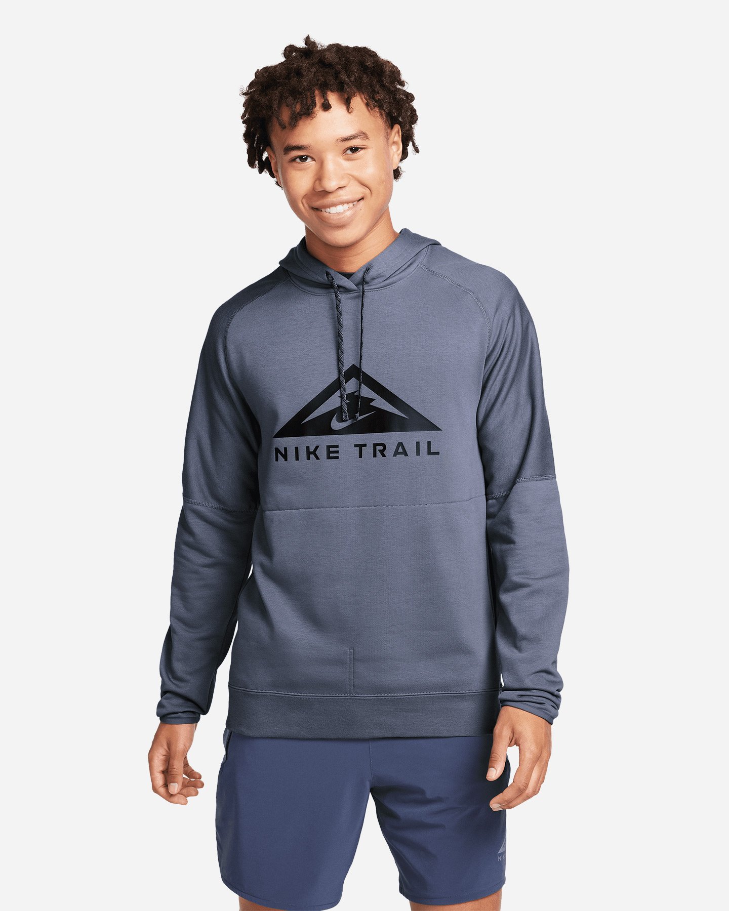 Maglia running NIKE TRAIL LOGO M - Nero - 0 | Cisalfa Sport