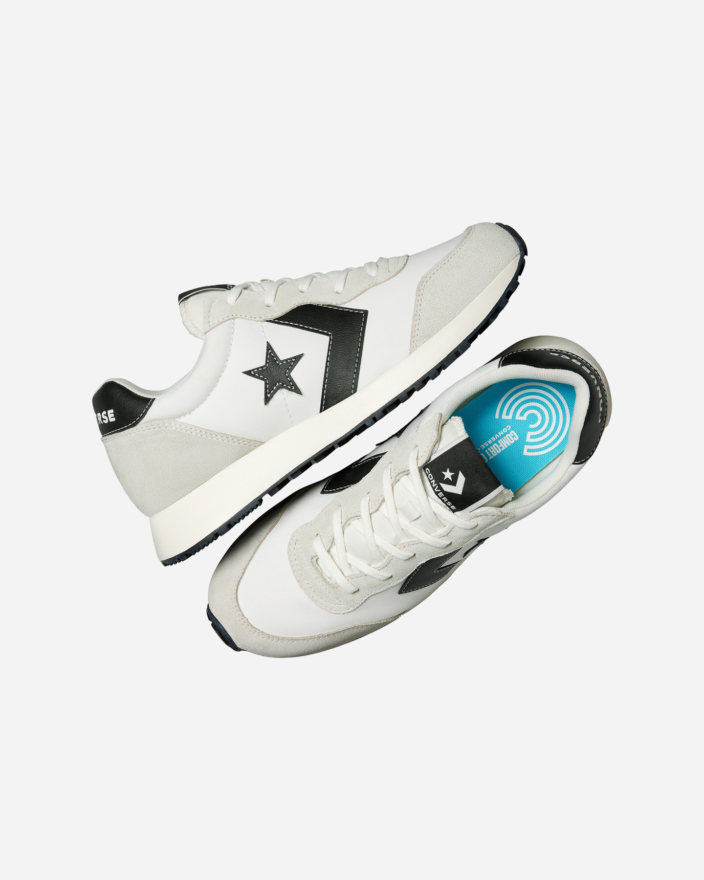 Scarpe sneakers CONVERSE OMEGA TRAINER OX VINTAGE M - Bianco - 3 | Cisalfa Sport
