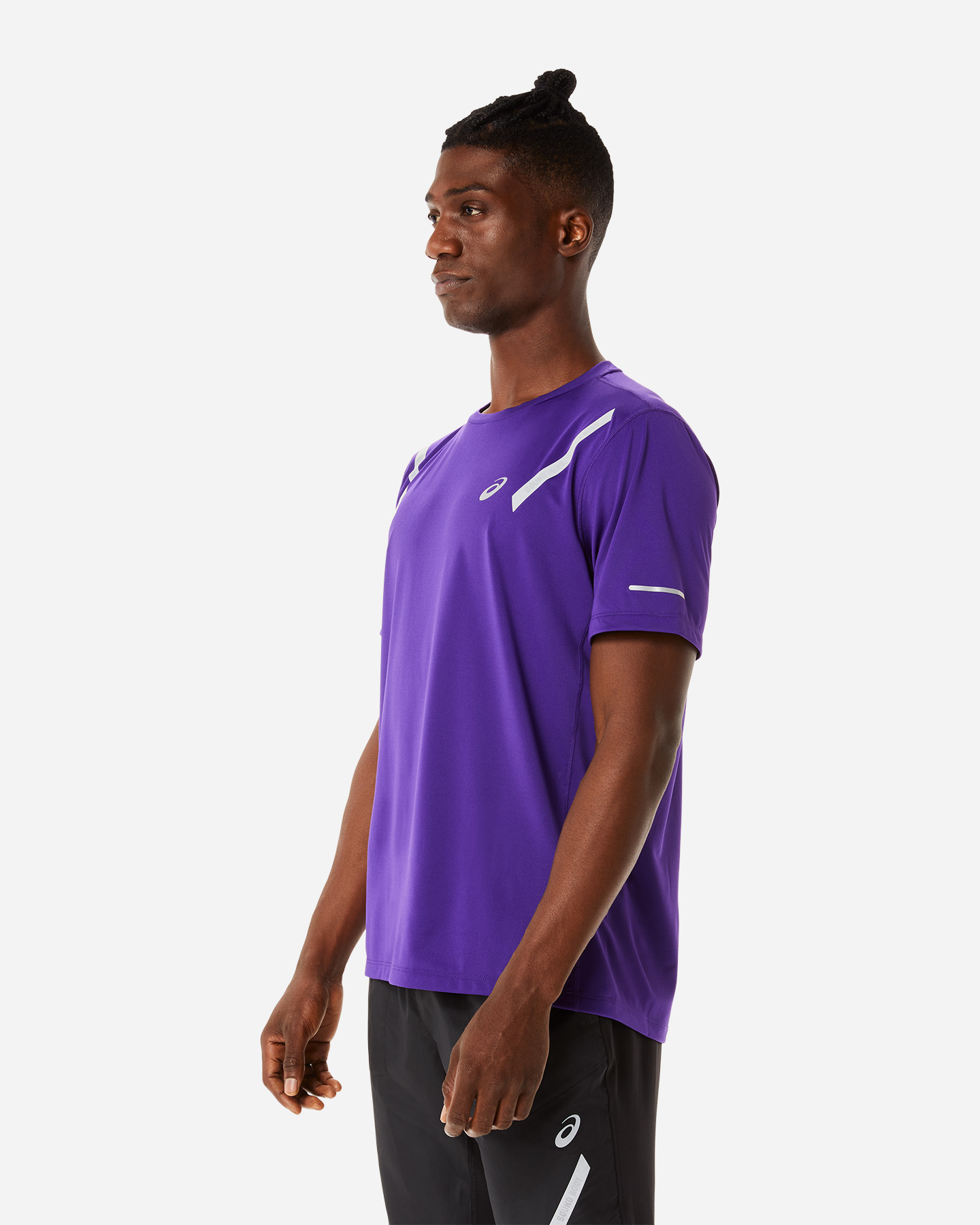T-shirt running ASICS LITE-SHOW M - Viola - 1 | Cisalfa Sport