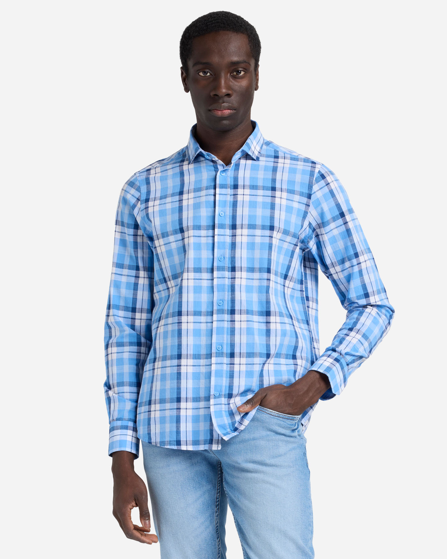 Camicia DACK'S ESSENTIAL M - Azzurro - 1 | Cisalfa Sport