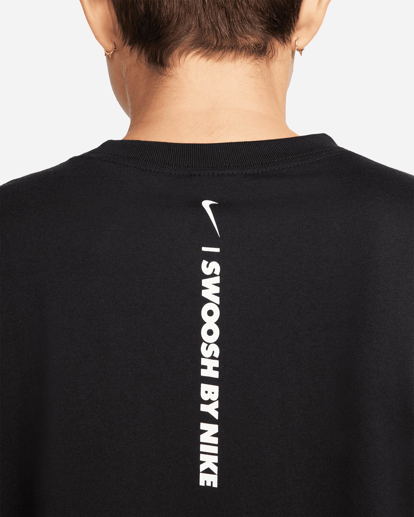 T-shirt NIKE SWOOSH W - Nero - 3 | Cisalfa Sport