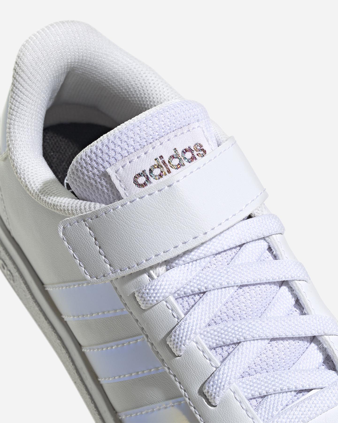 Scarpe sneakers ADIDAS CORE GRAND COURT 2.0 ELASTIC PS JR - Bianco - 4 | Cisalfa Sport