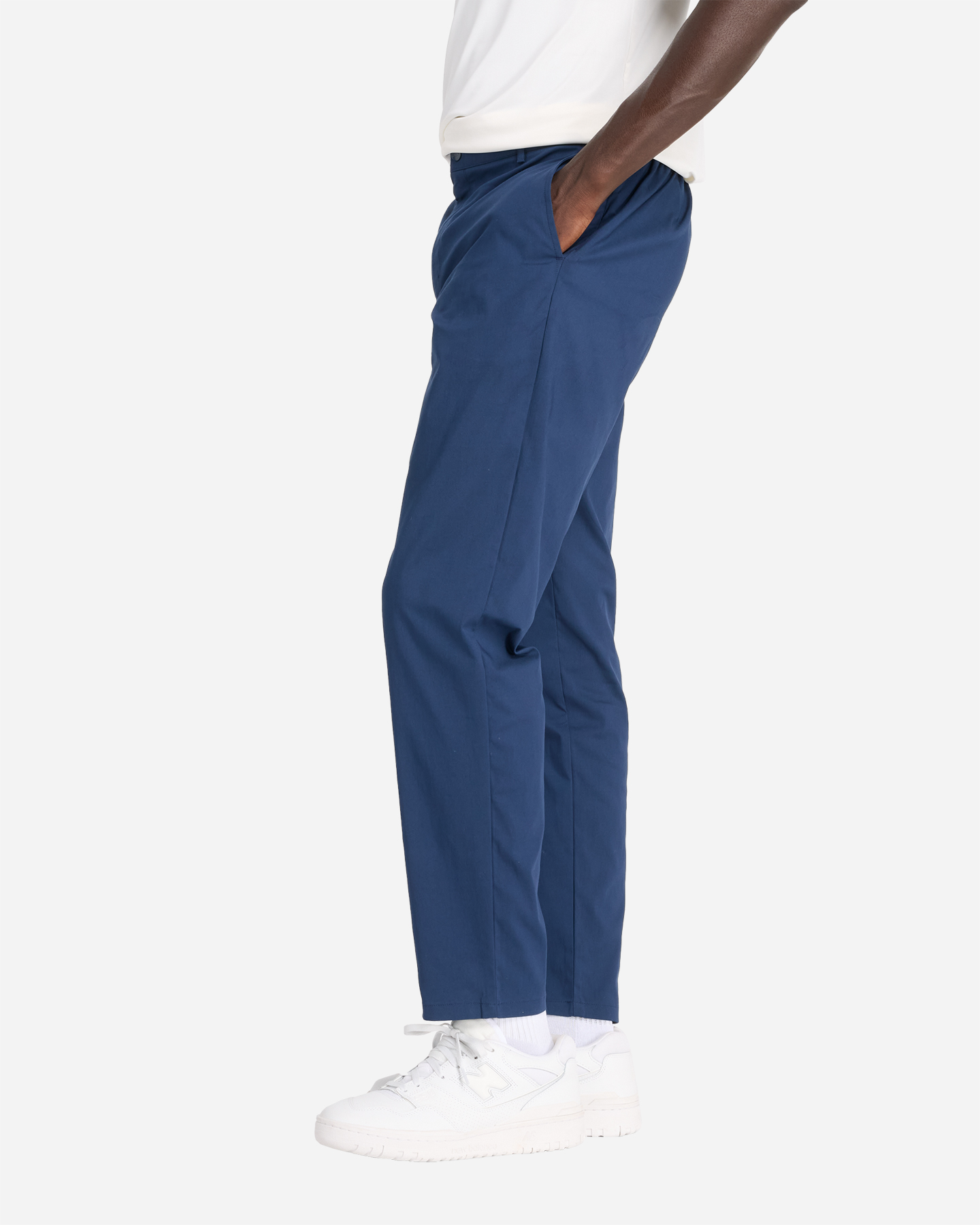 Pantalone NEW BALANCE TWILL TAPERED M - Blu Navy - 1 | Cisalfa Sport