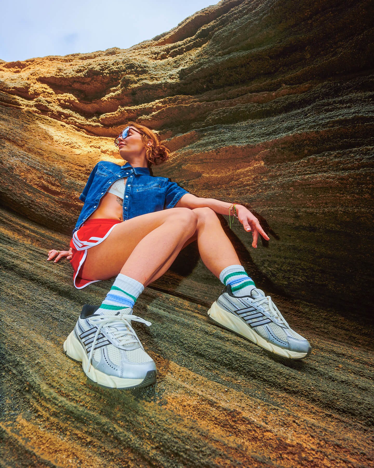 Scarpe sneakers ADIDAS CORE TECHNOCHAOS 2000 W - Bianco - 1 | Cisalfa Sport