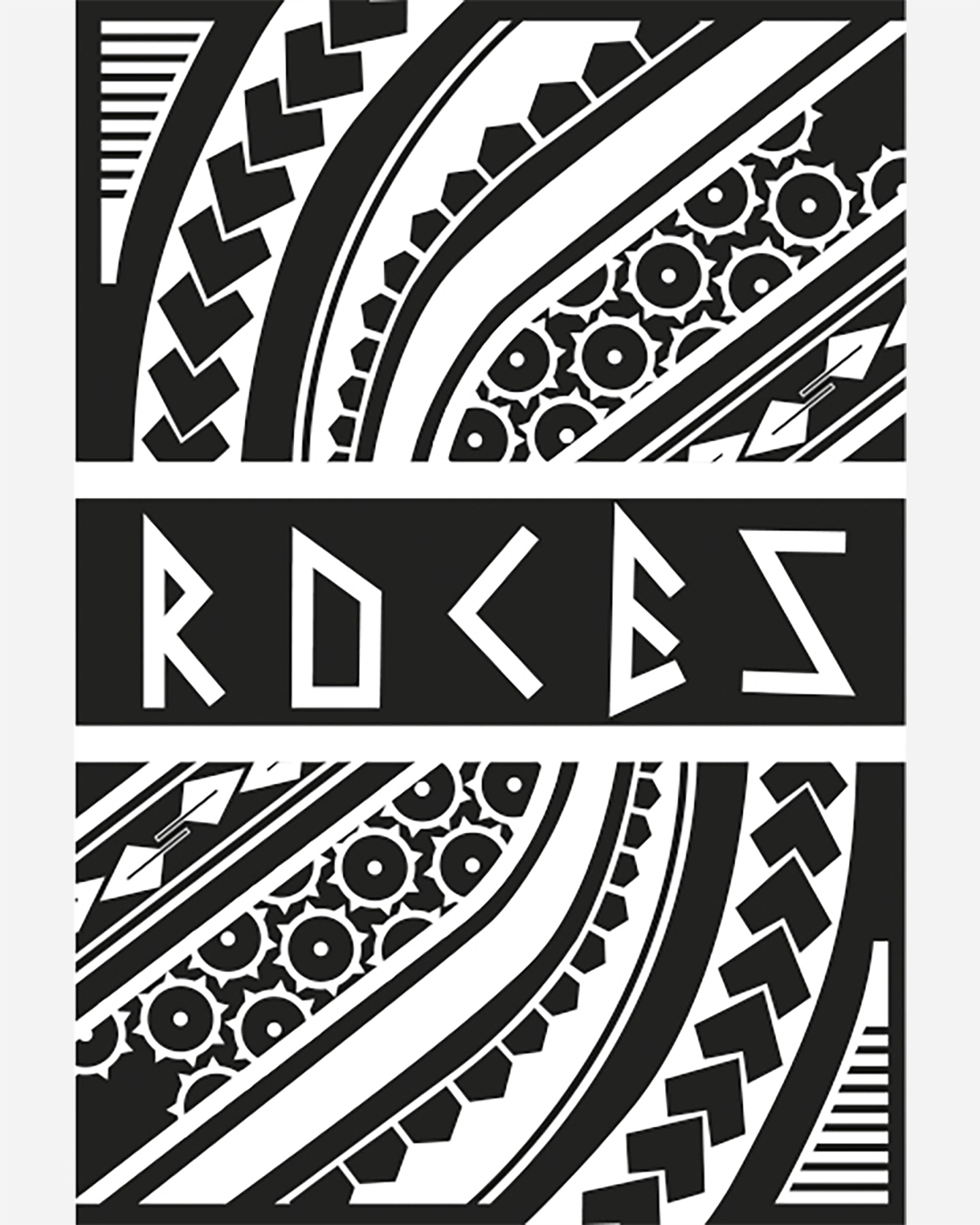 Skateboard ROCES TRIBAL  - Color mix - 1 | Cisalfa Sport