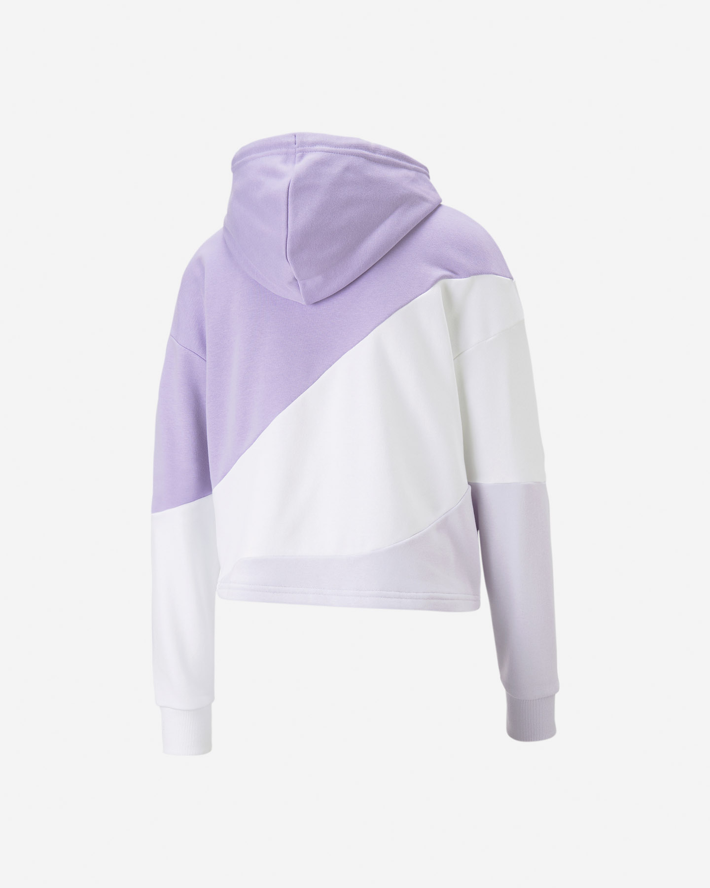 Felpa PUMA POWER COLORBLOCK W - Bianco - 1 | Cisalfa Sport