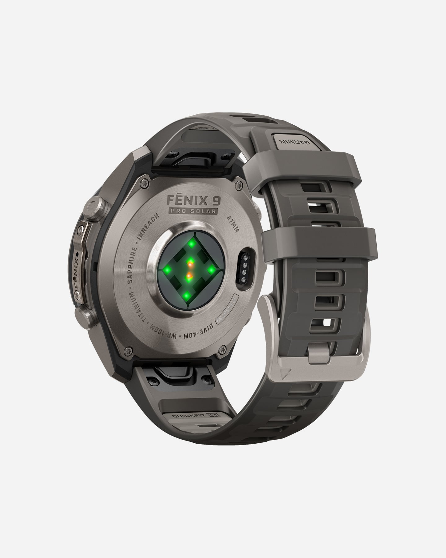 Orologio multifunzione GARMIN FENIX 9 PRO SOLAR INREACHE 47MM - Color mix - 5 | Cisalfa Sport