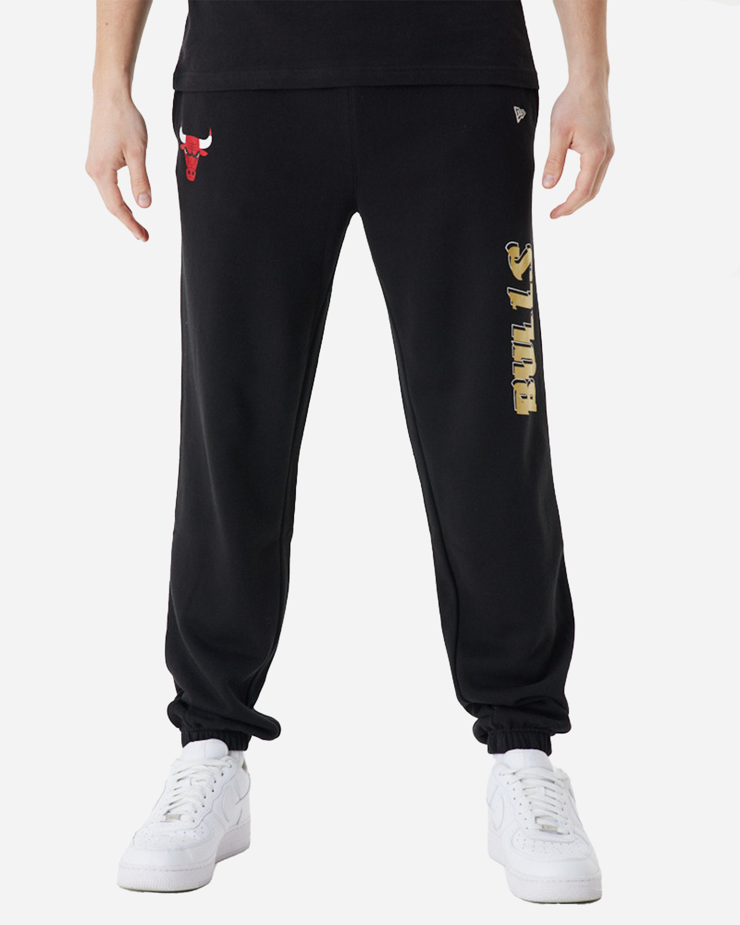 Pantalone NEW ERA TEAM SCRIPT GOLD CHICAGO BULLS M - Nero - 0 | Cisalfa Sport