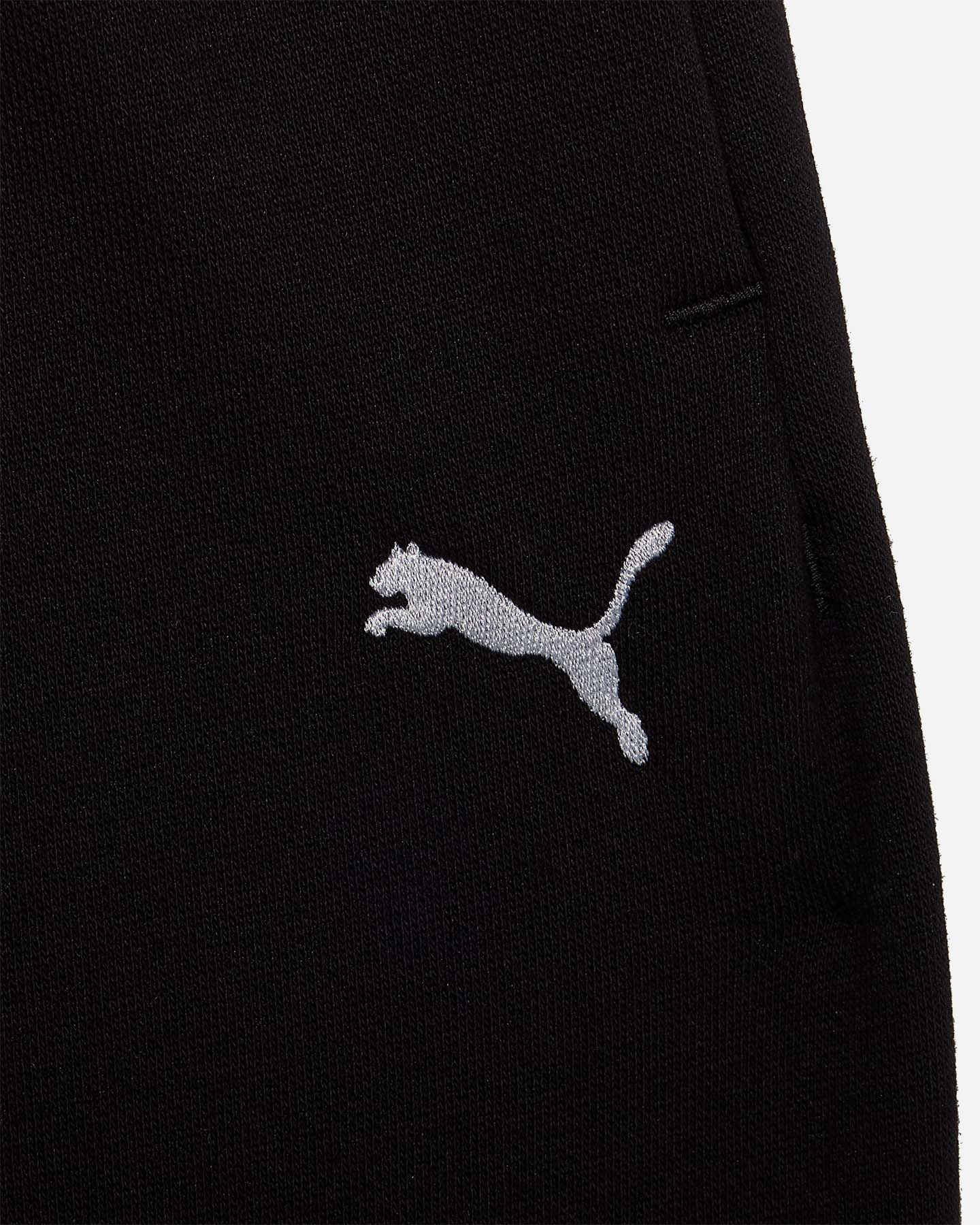 Pantalone PUMA RELAXED GRAPHIC JR - Nero - 2 | Cisalfa Sport