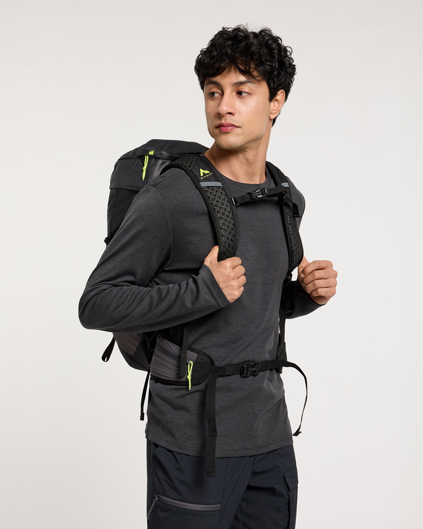 Zaino escursionismo MCKINLEY LASCAR II VT 20  - Antracite - 6 | Cisalfa Sport