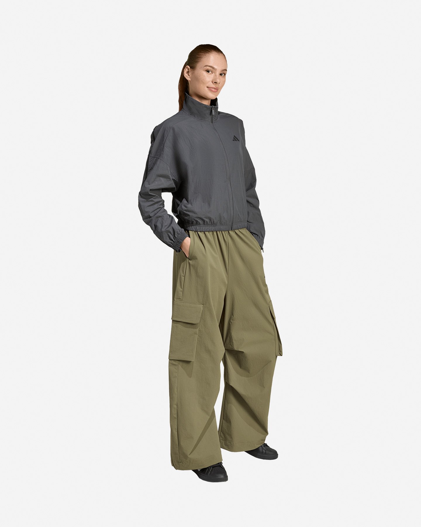 Pantalone outdoor ADIDAS HERO CARGO W - Verde - 3 | Cisalfa Sport