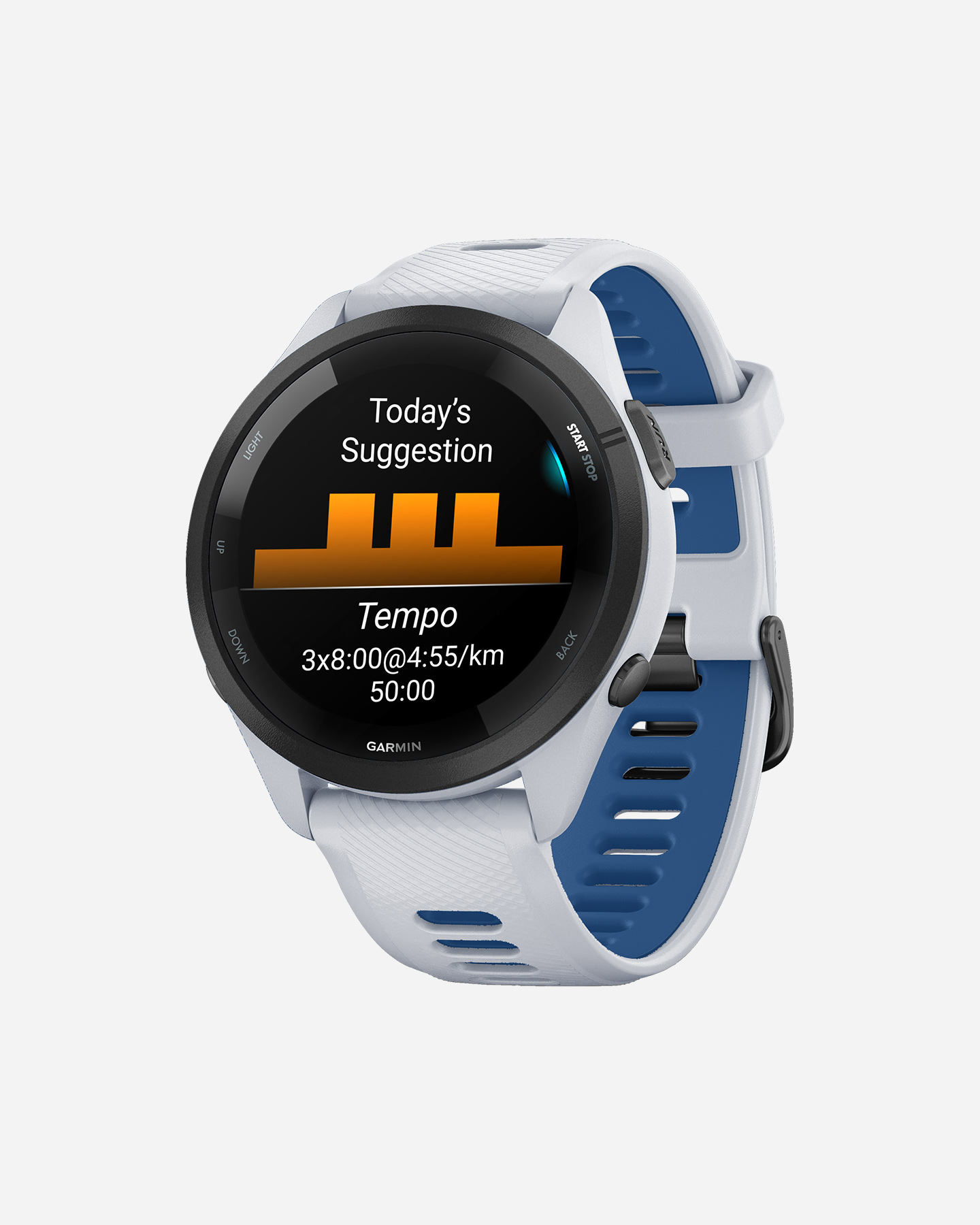 Orologio multifunzione GARMIN FORERUNNER 265  - Bianco - 2 | Cisalfa Sport