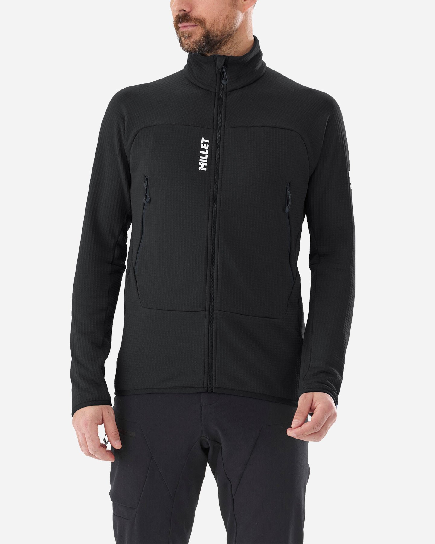 Pile MILLET FUSION GRID M - Nero - 1 | Cisalfa Sport