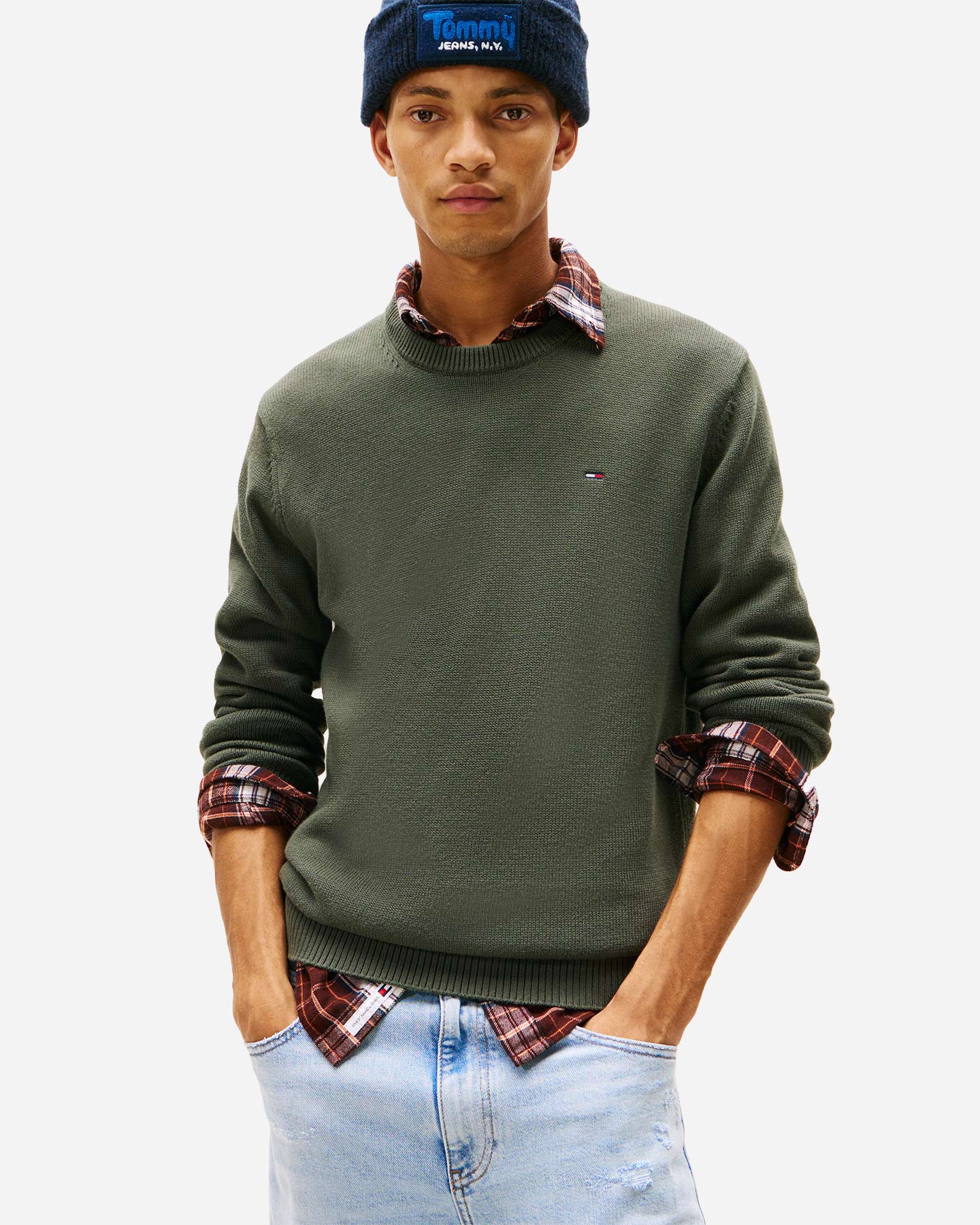 Maglione TOMMY HILFIGER ESSENTIAL M - Verde - 1 | Cisalfa Sport