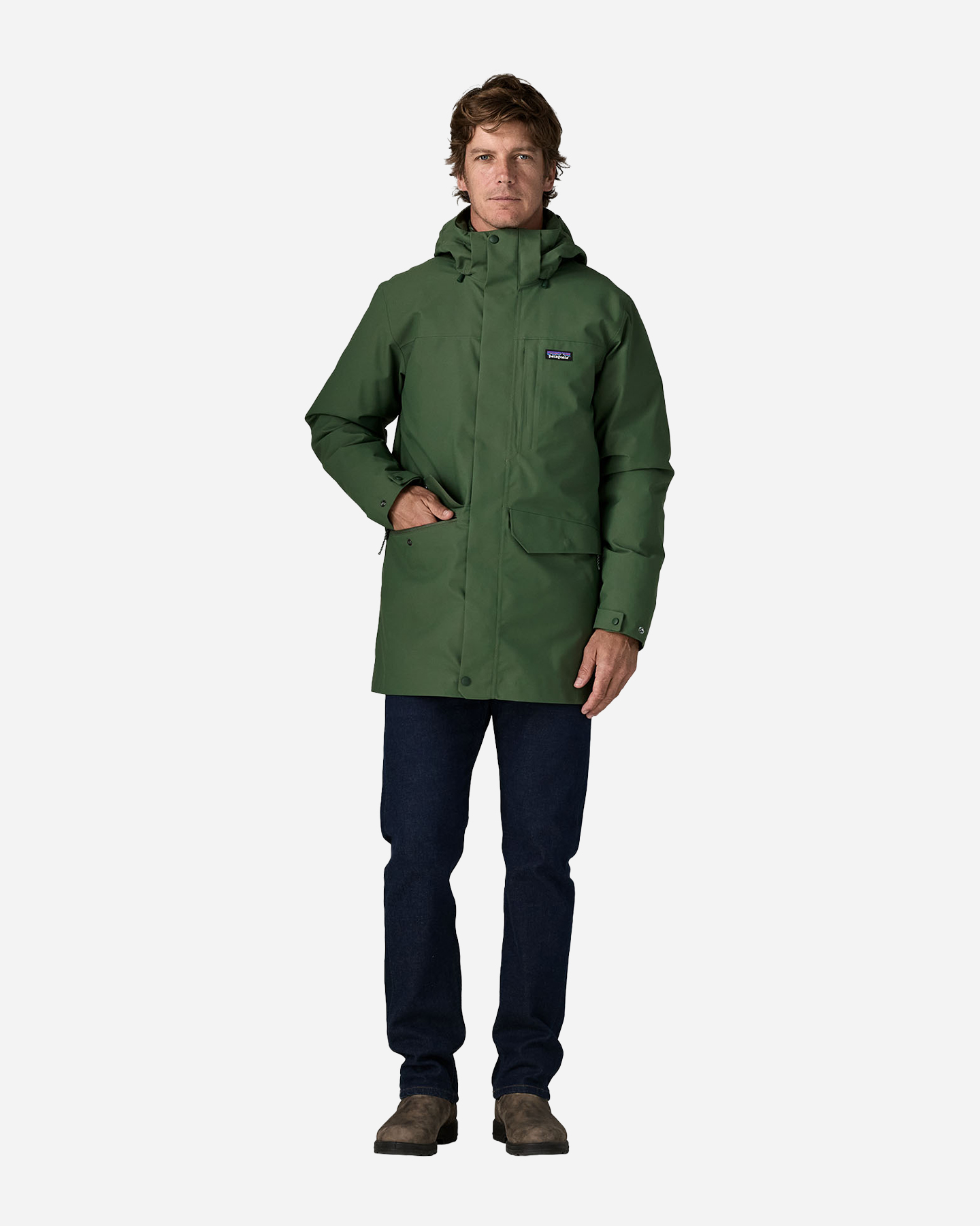 Piumino PATAGONIA TRES 3IN1 PARKA M - Verde - 5 | Cisalfa Sport