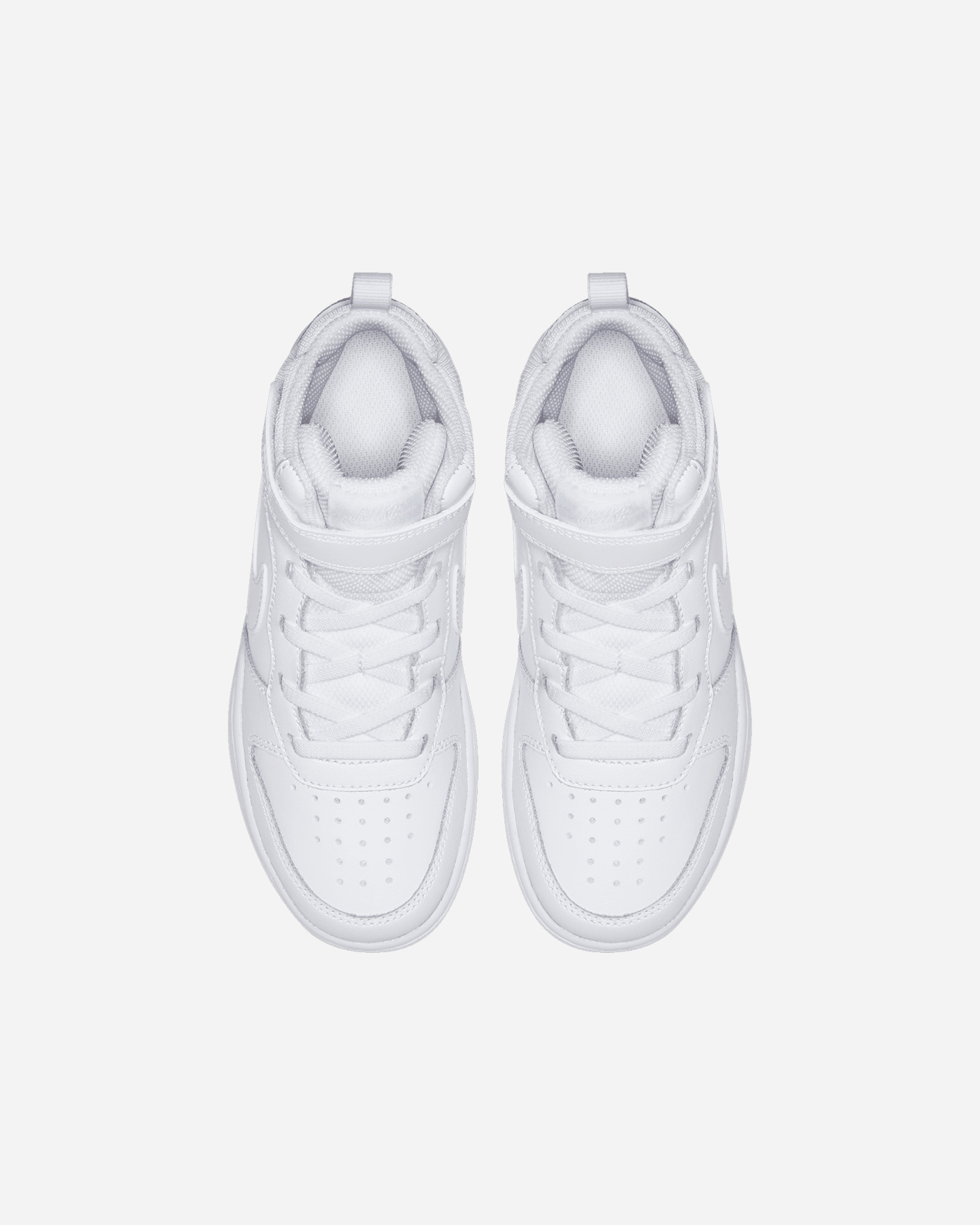 Scarpe sneakers NIKE COURT BOROUGH MID 2 PS JR - Bianco - 2 | Cisalfa Sport