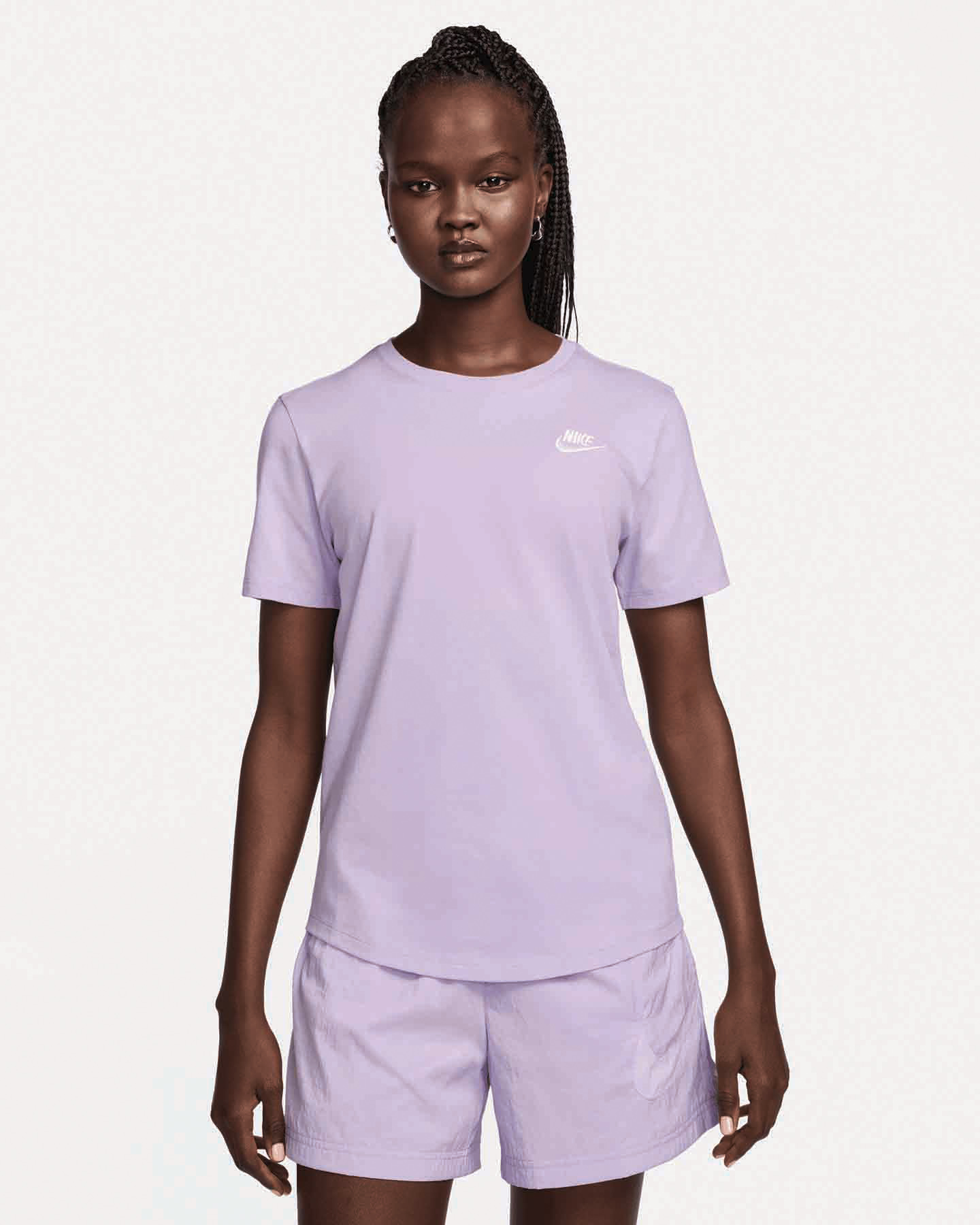 Image of Nike Club Swoosh W - T-shirt - Donna