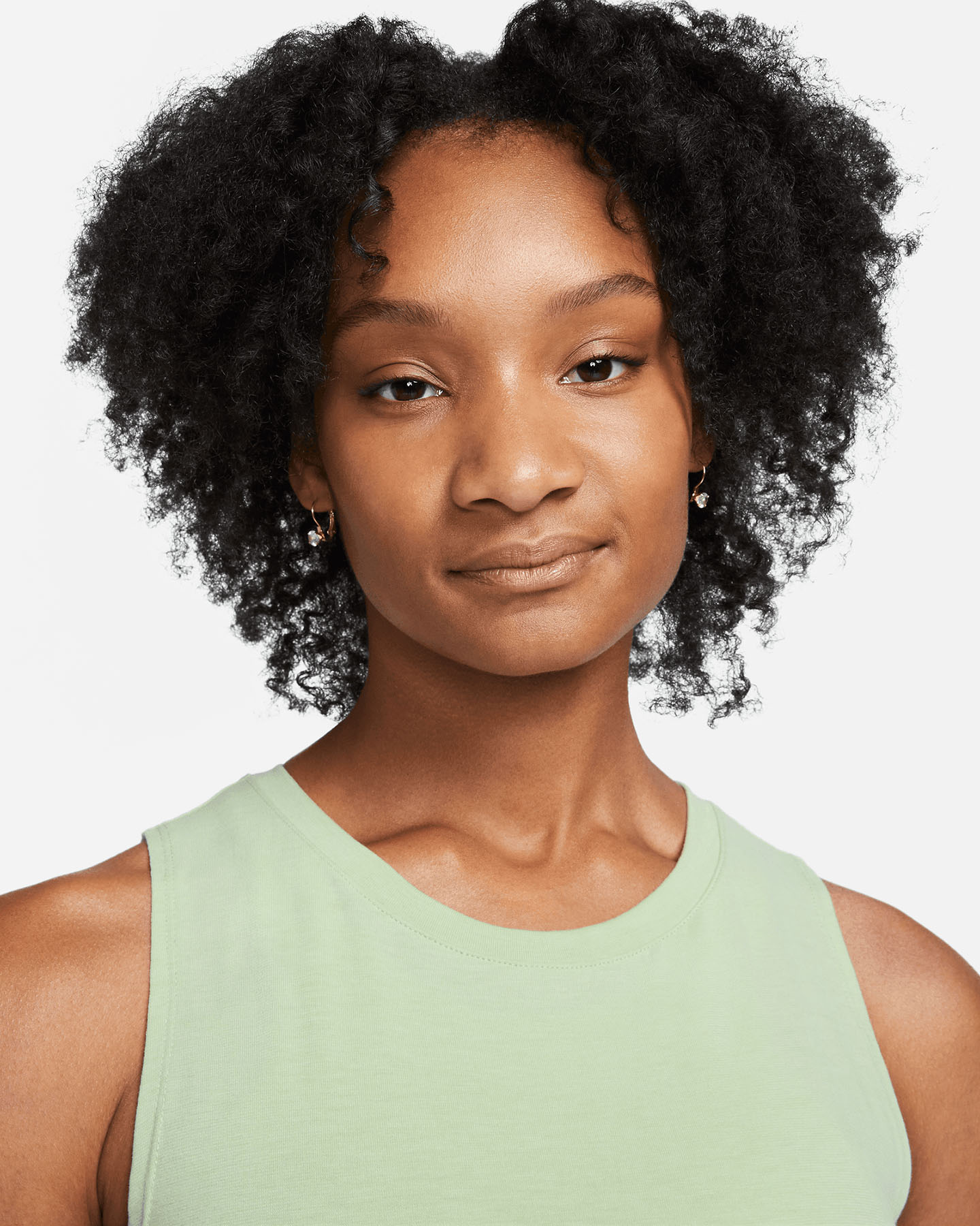 Canotta training NIKE DR IFIT CUT W - Verde - 3 | Cisalfa Sport