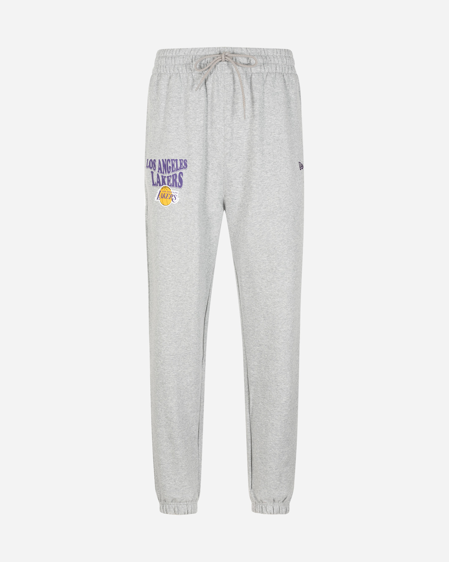 Pantaloni nba NEW ERA SCRIPT RELAXED LOS ANGELES LAKERS M - Grigio - 0 | Cisalfa Sport