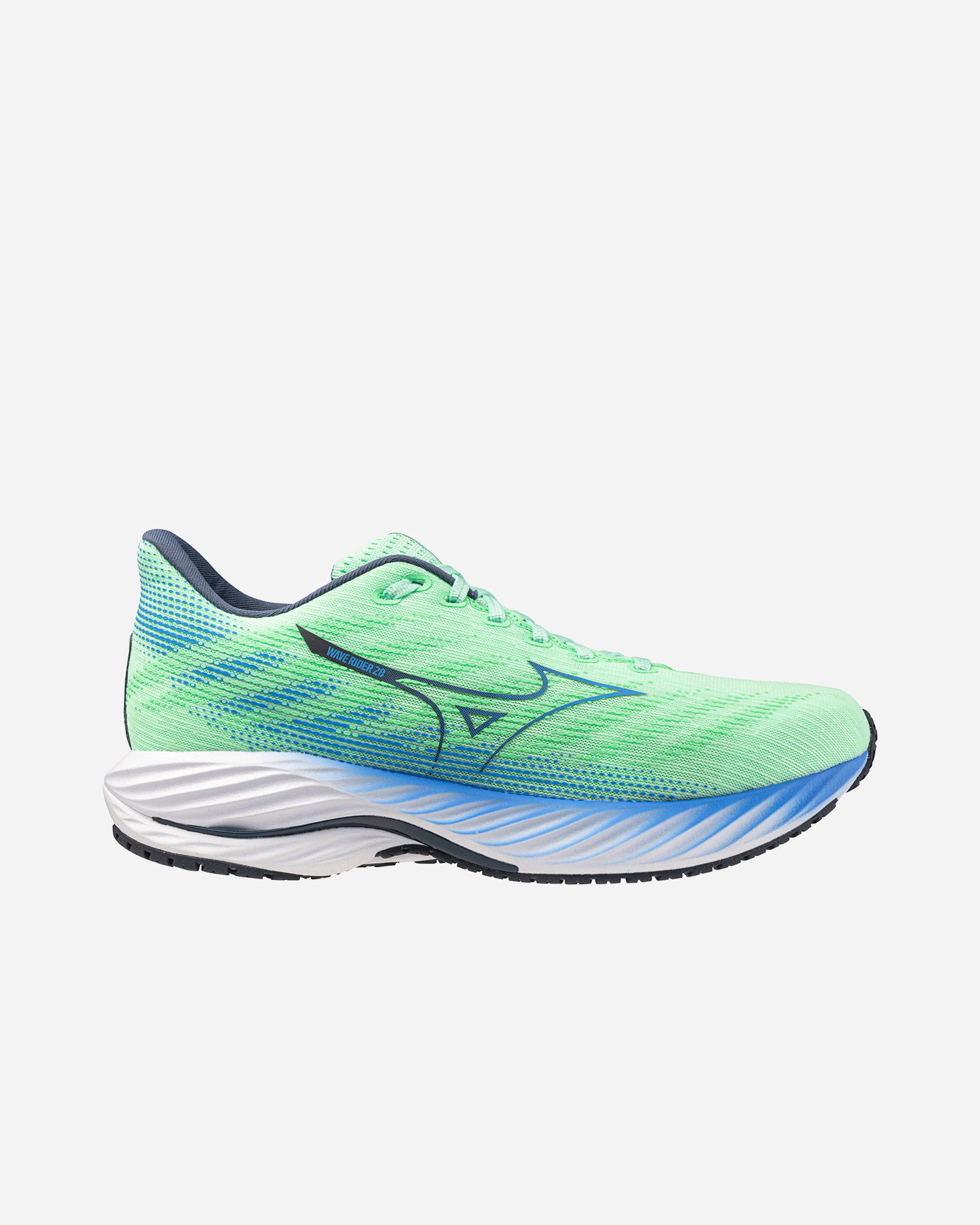 Scarpe running MIZUNO WAVE RIDER 28 M - Verde - 0 | Cisalfa Sport
