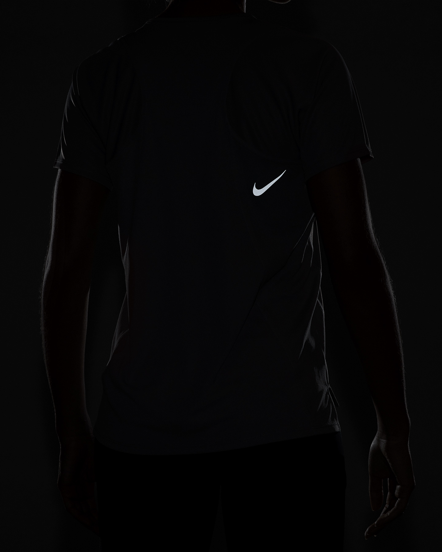 T-shirt running NIKE DRI FIT RACE W - Grigio - 4 | Cisalfa Sport