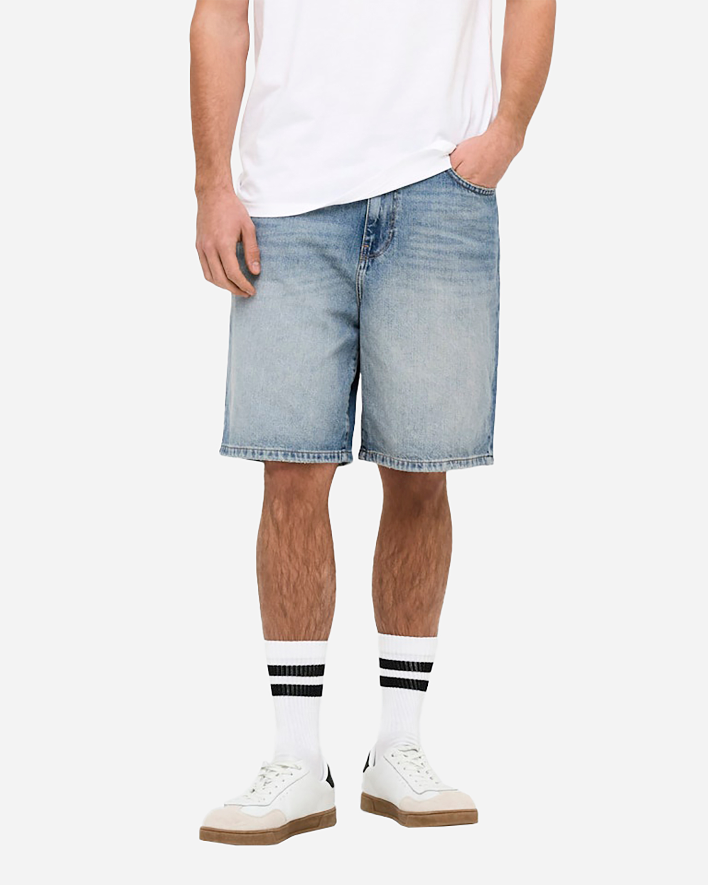 Fade Loose Fit M - Bermuda - Uomo - Denim