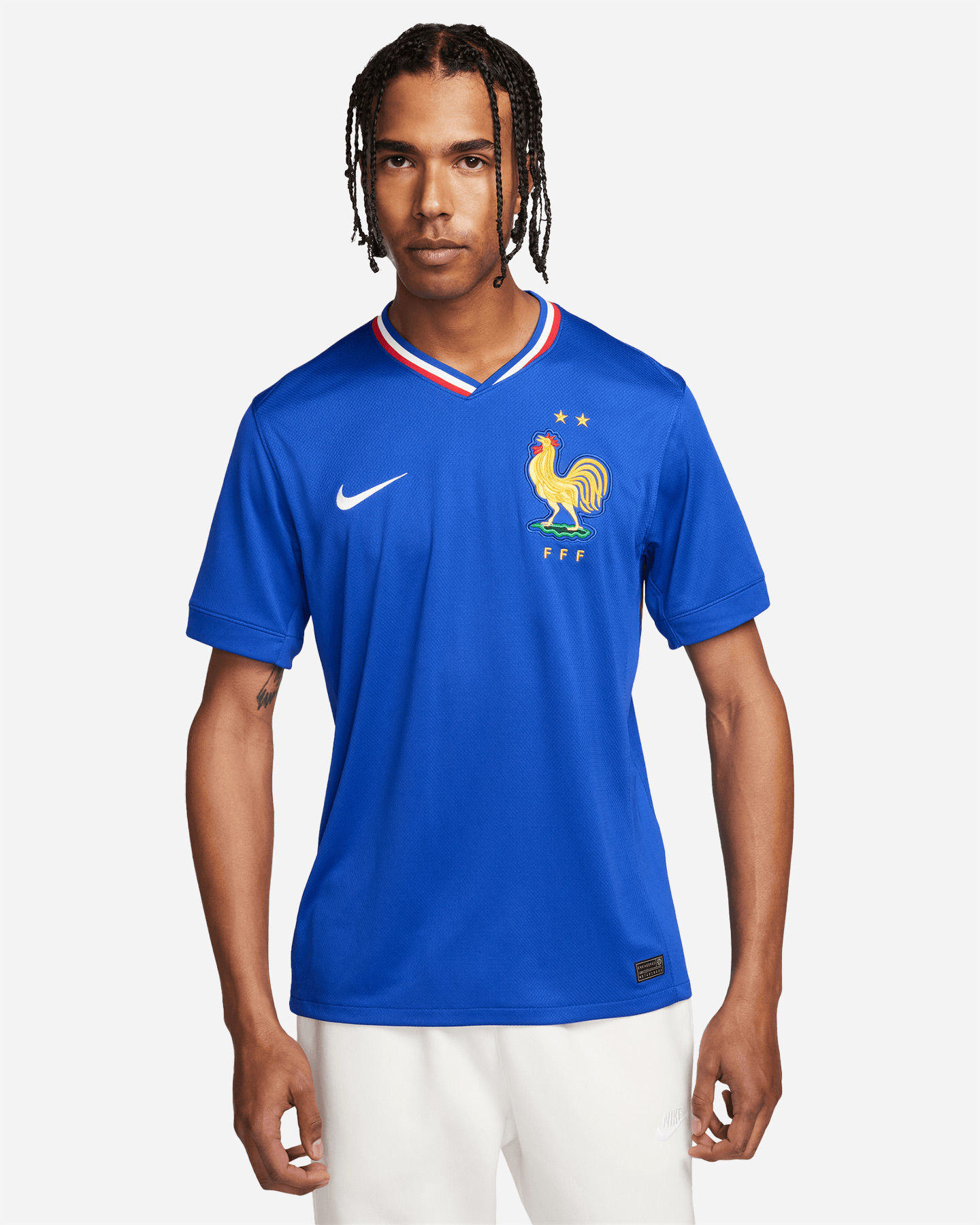 Maglia calcio ufficiale NIKE DRI FIT FRANCIA HOME 23-24 M - Blu - 2 | Cisalfa Sport