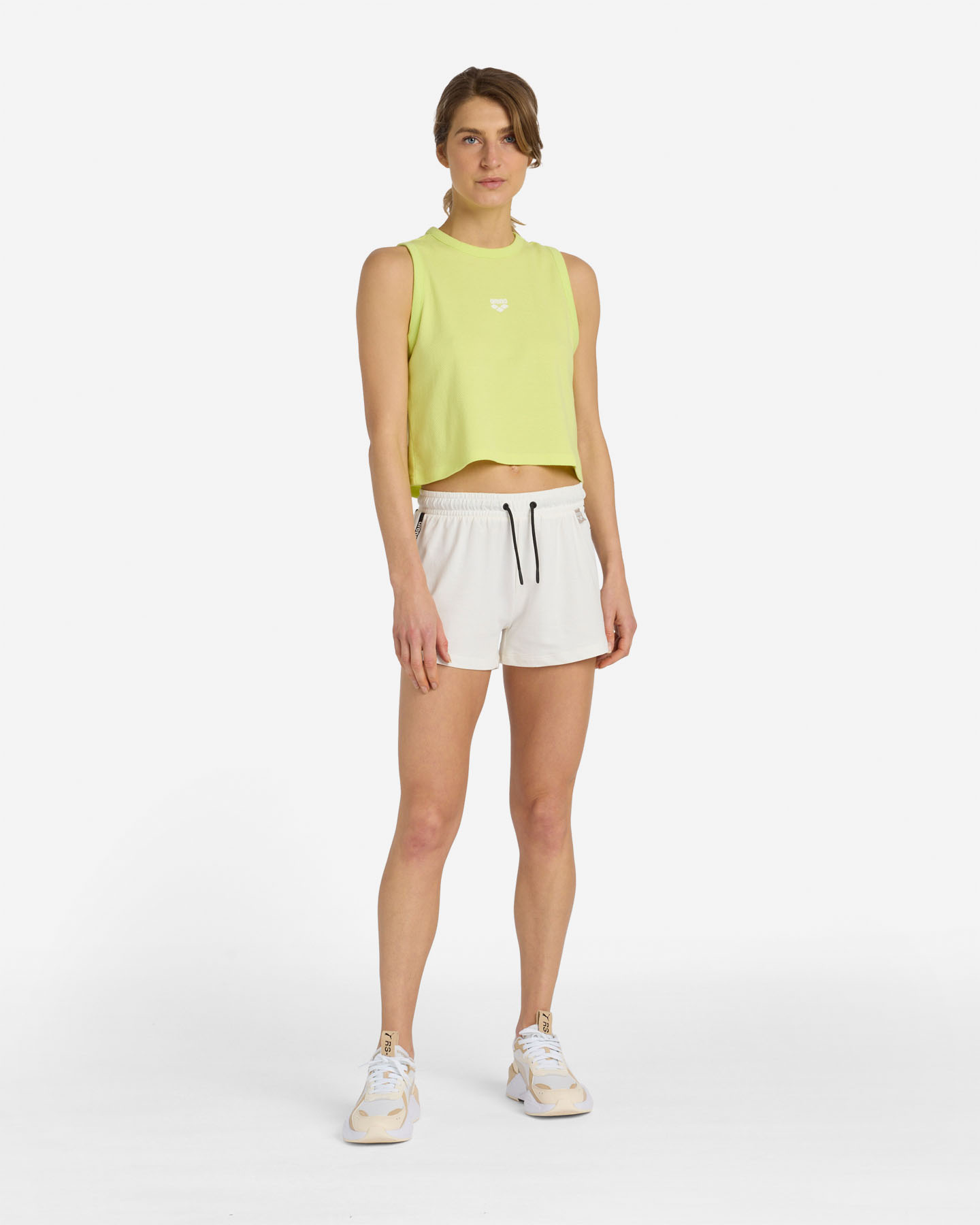 Canotta ARENA ATHLETIC ESSENTIAL W - Giallo - 2 | Cisalfa Sport