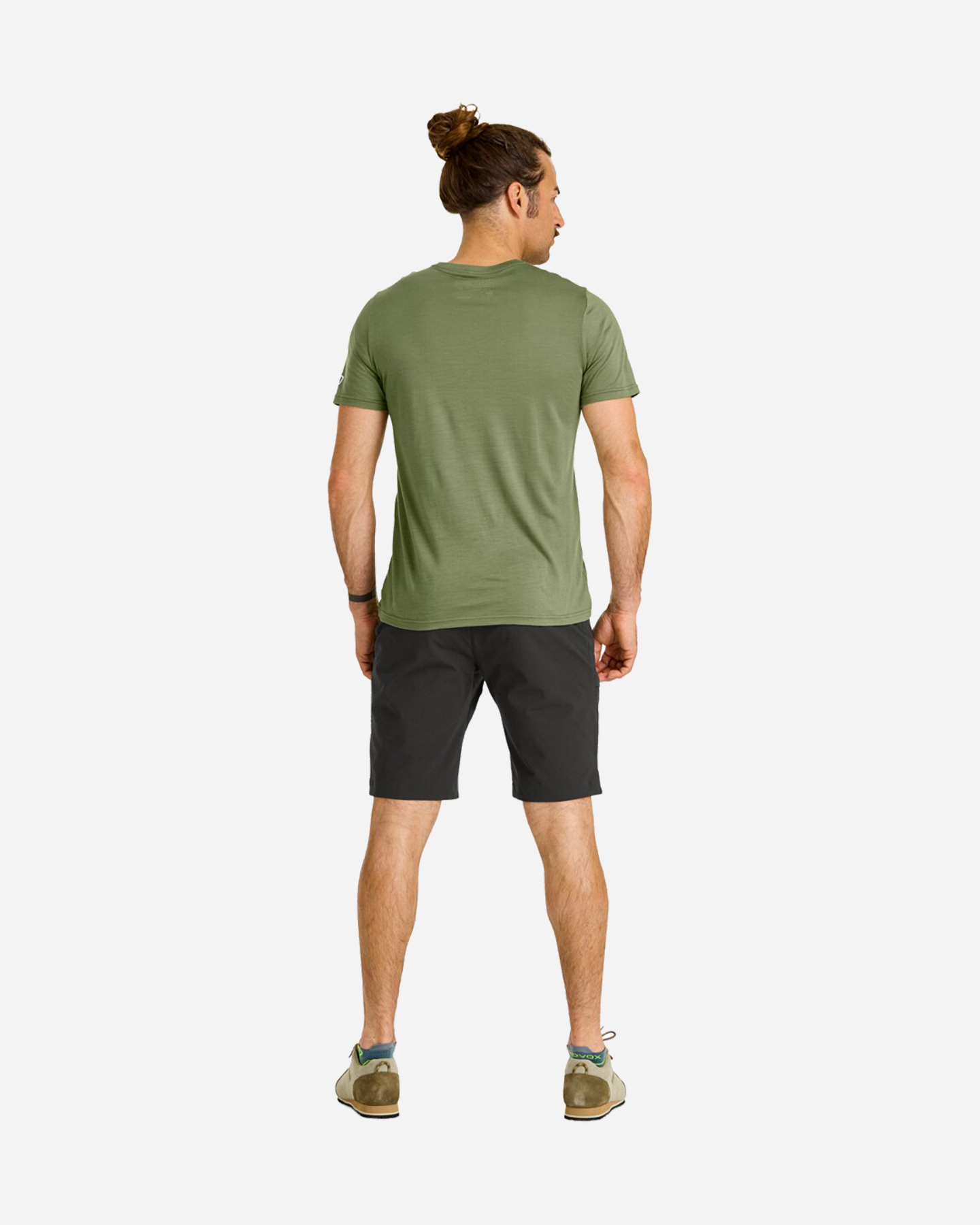 T-shirt ORTOVOX 120 COOL TEC MTN STRIPE M - Verde - 3 | Cisalfa Sport