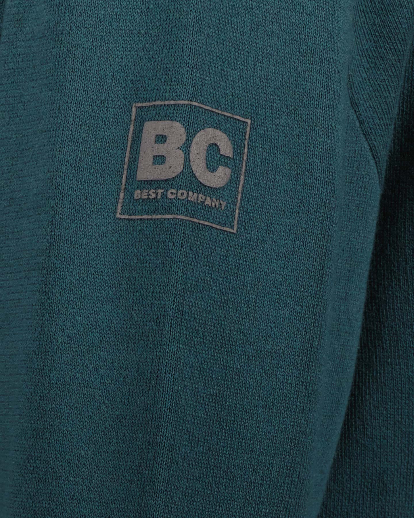 Cardigan BEST COMPANY BASIC M - Verde - 2 | Cisalfa Sport