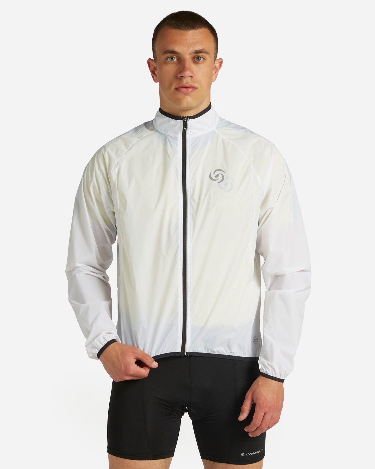Giacca ciclismo CARNIELLI PACKABLE WINDPROOF M - Bianco - 0 | Cisalfa Sport