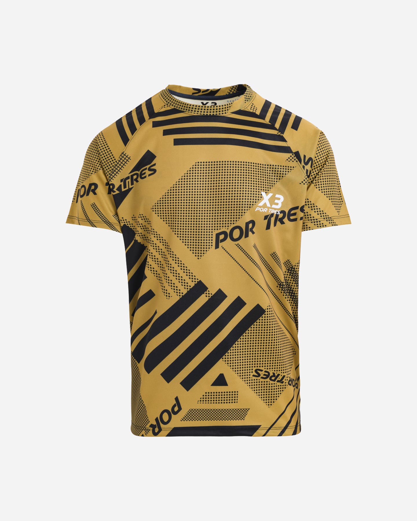 T-shirt tennis X3 POR TRES MILANO M - Marrone - 0 | Cisalfa Sport