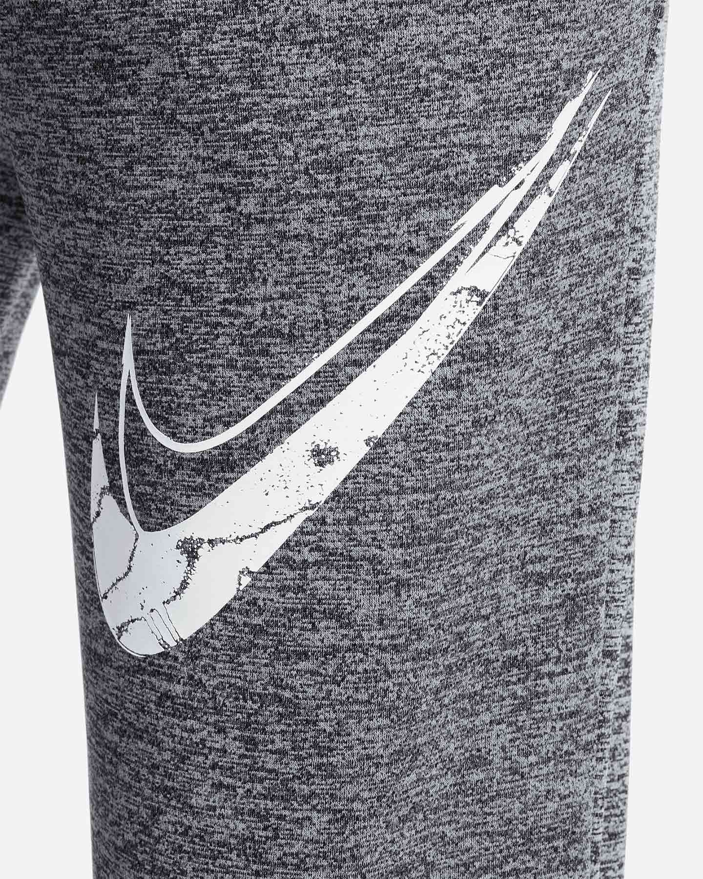 Pantalone NIKE THERMA SMOKE JR - Nero - 4 | Cisalfa Sport