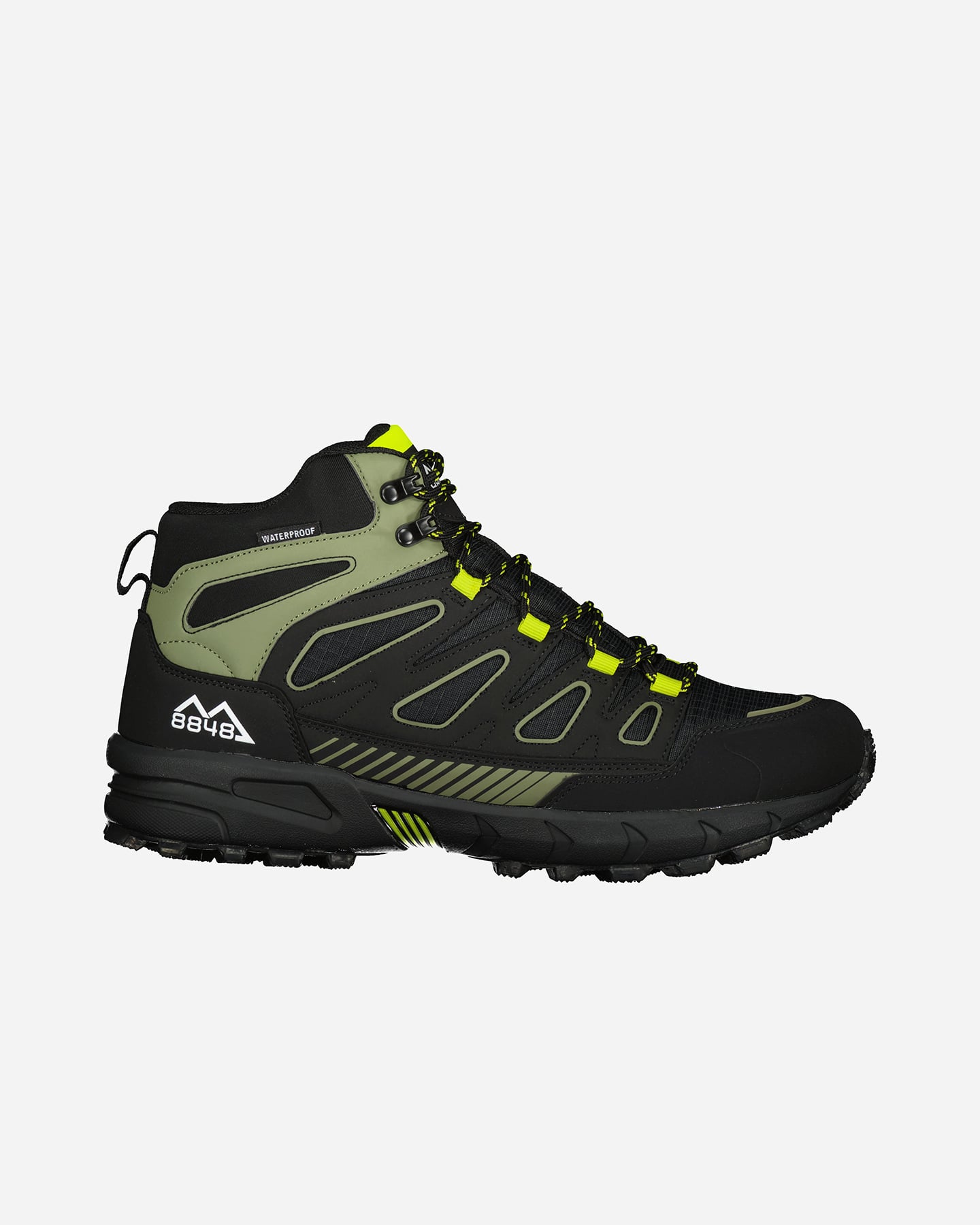 8848 Teide Mid Wp M - Scarpe Escursionismo - Uomo - Nero