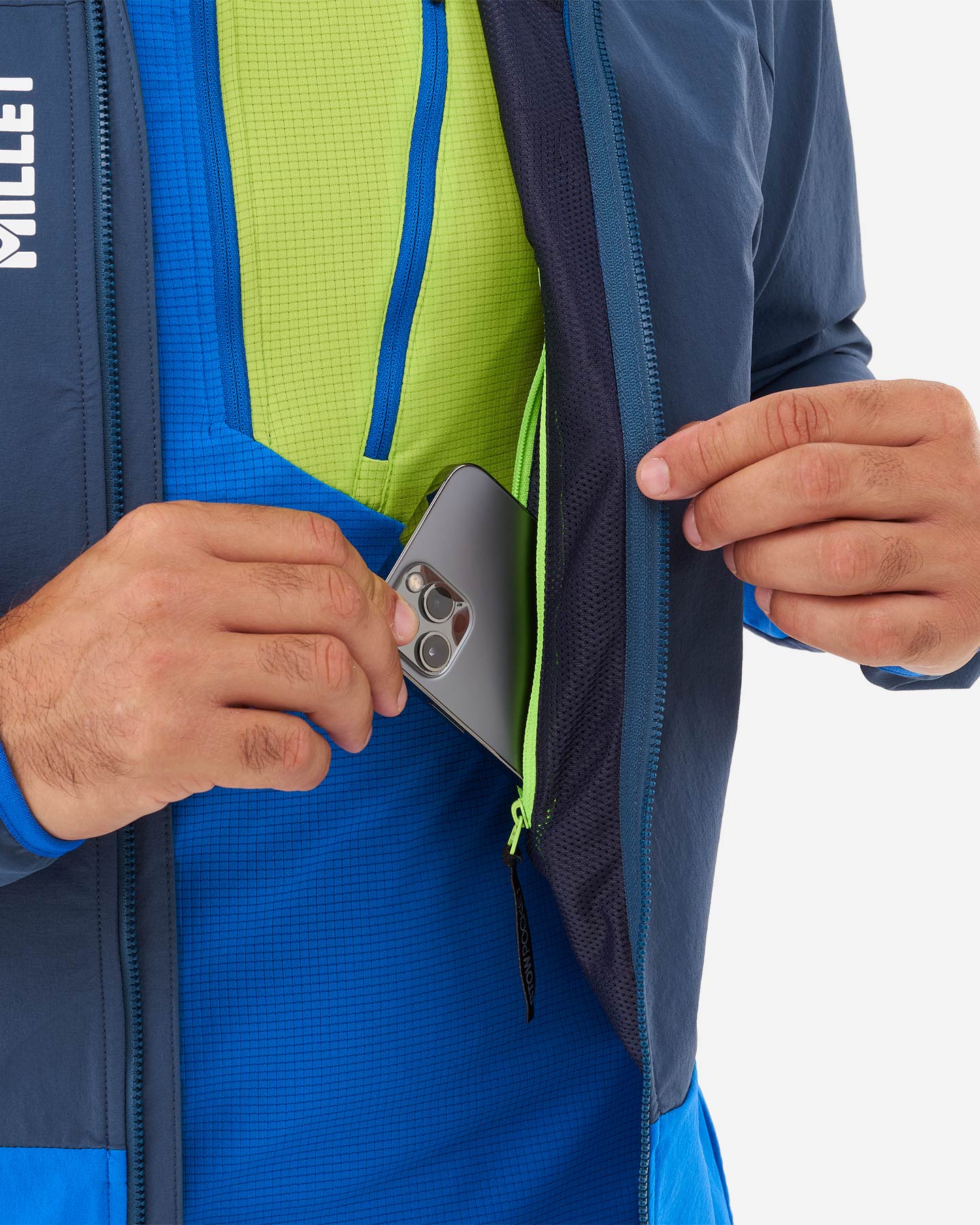 Giacca outdoor MILLET FUSION XCS M - Blu - 3 | Cisalfa Sport