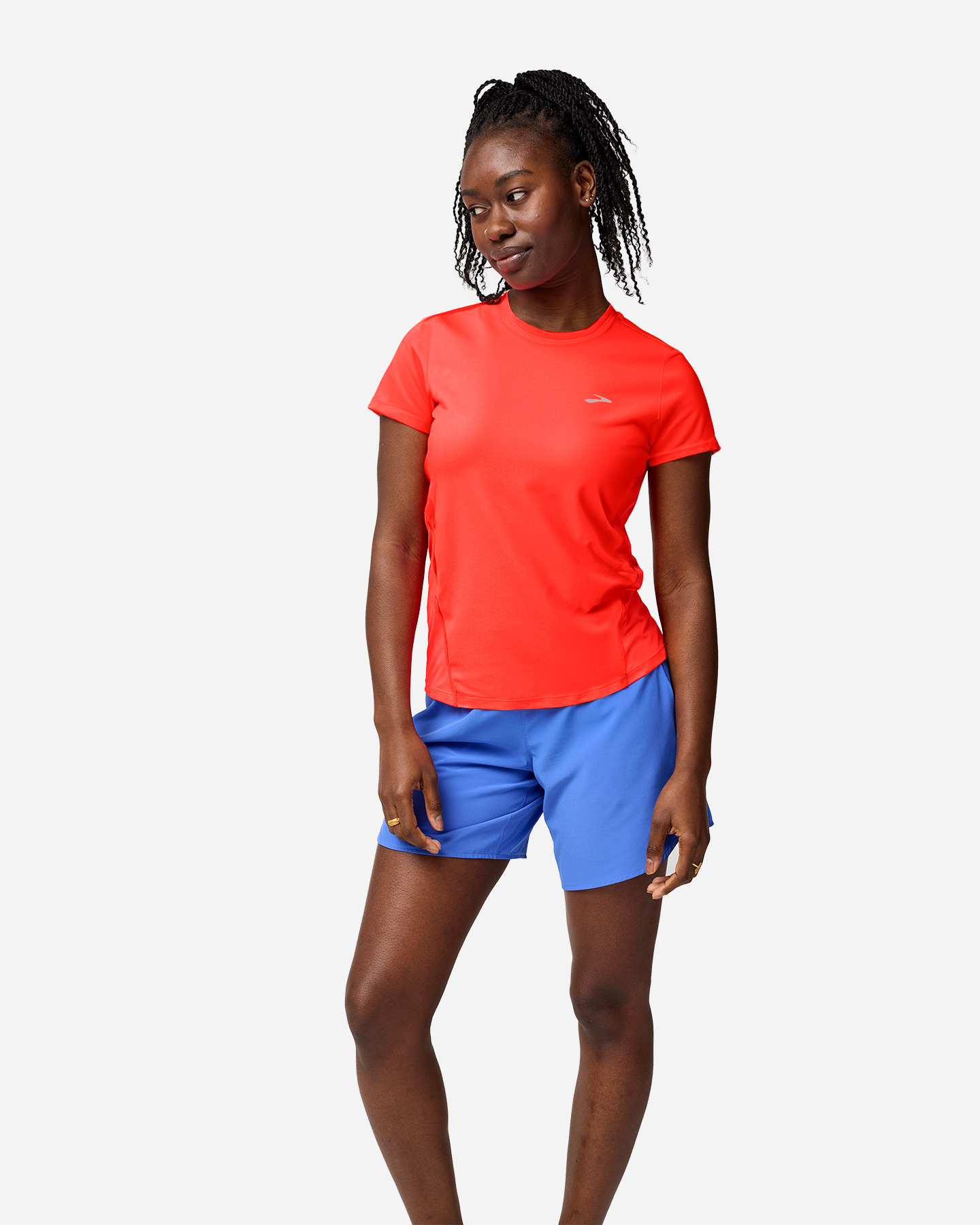 T-shirt running BROOKS SPRINT FREE 3.0 W - Fucsia - 1 | Cisalfa Sport