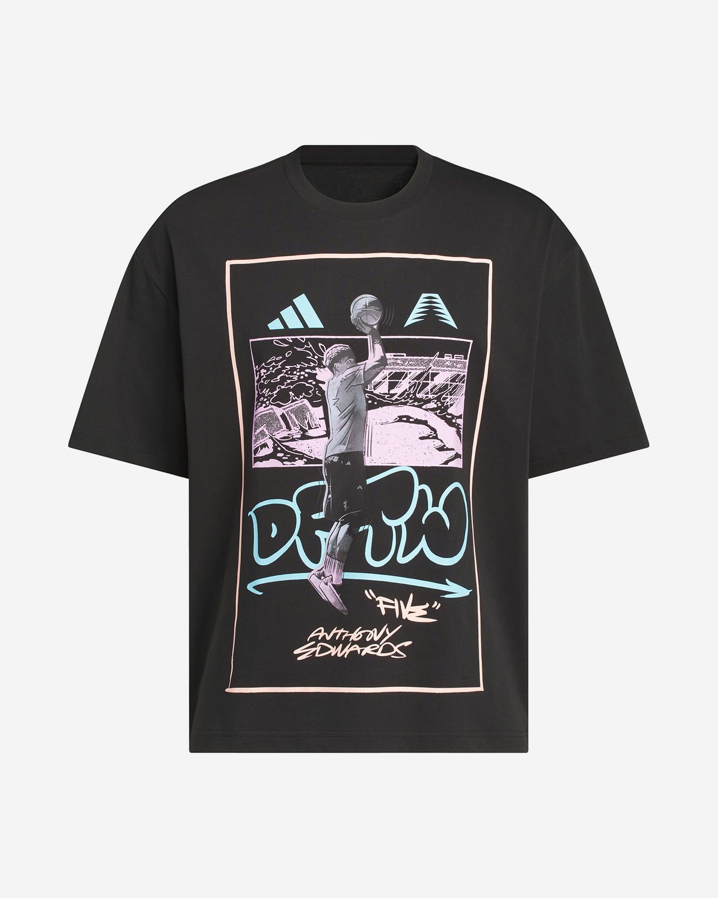 Anthony Edwards Dftw Anime M - Maglia Basket - Uomo - Bianco